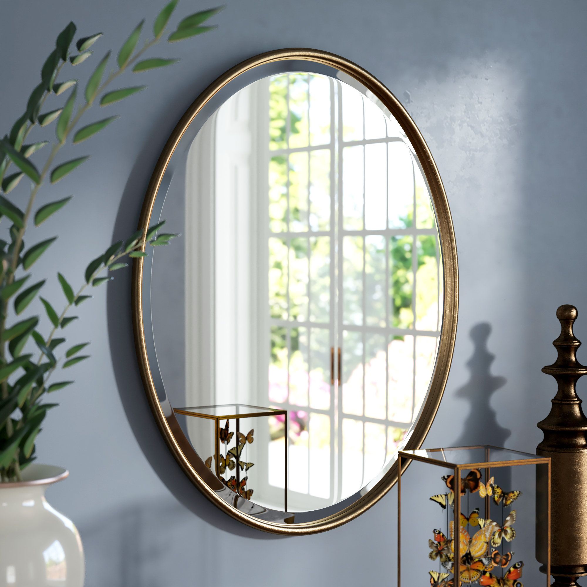 Levi Beveled Accent Mirror With Tanner Accent Mirrors (Photo 18 of 30)