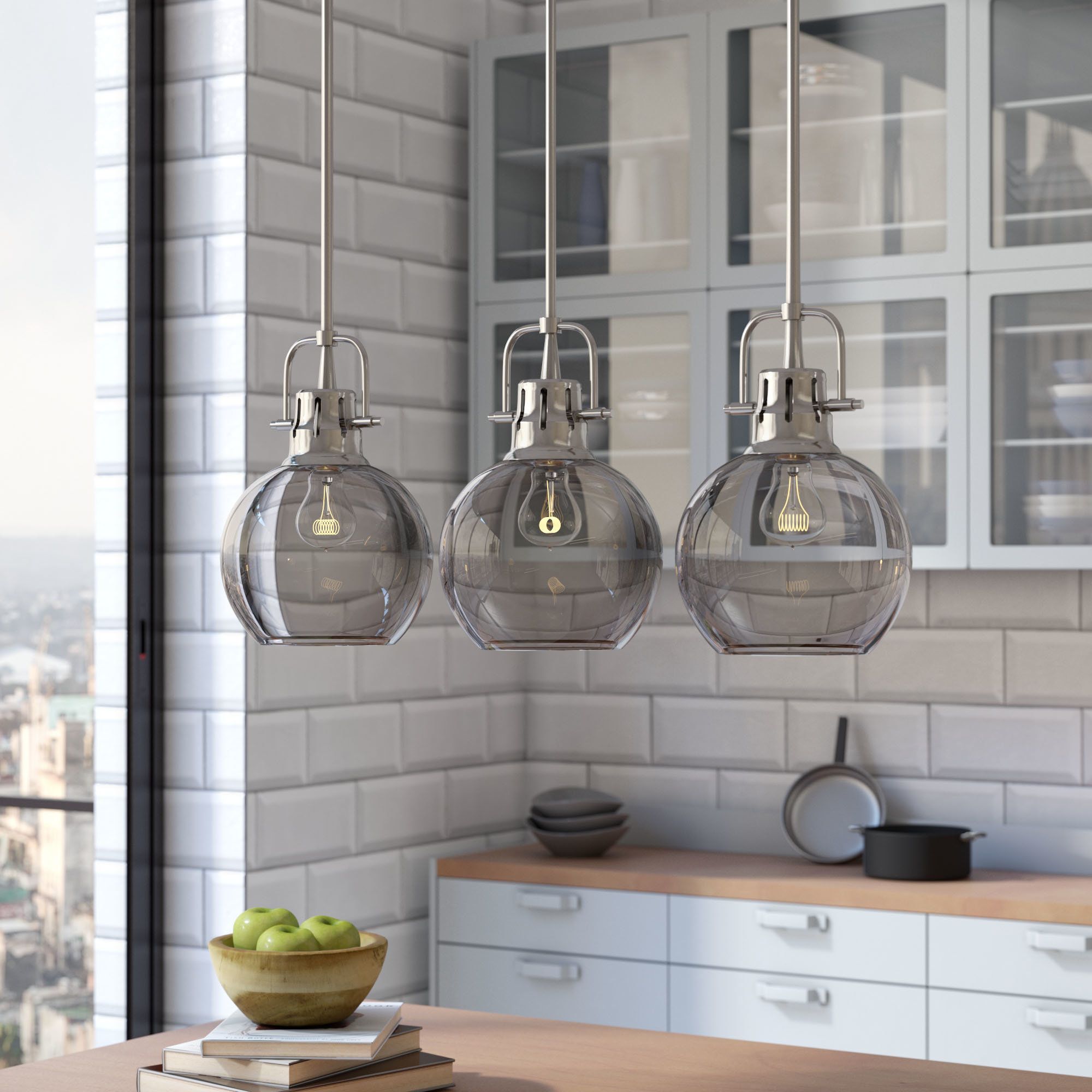 Linear Pendant Lighting You'll Love In 2019 | Wayfair With Regard To Euclid 2 Light Kitchen Island Linear Pendants (View 30 of 30)