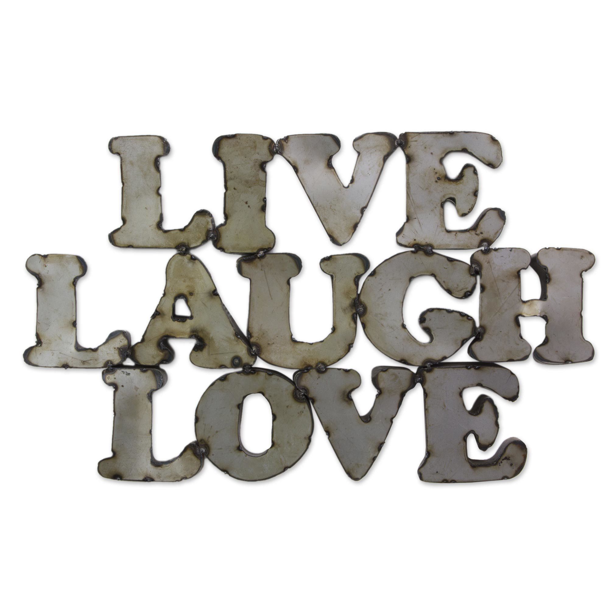 Live Laugh Love Wall Decor | Wayfair (View 23 of 30)