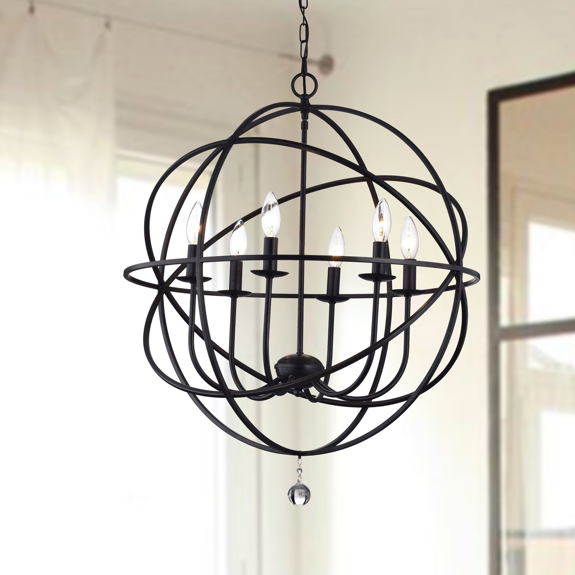Lucia 6 Light Globe Pendant | Lampen | Design, Lampen Und In Gregoire 6 Light Globe Chandeliers (Photo 18 of 30)