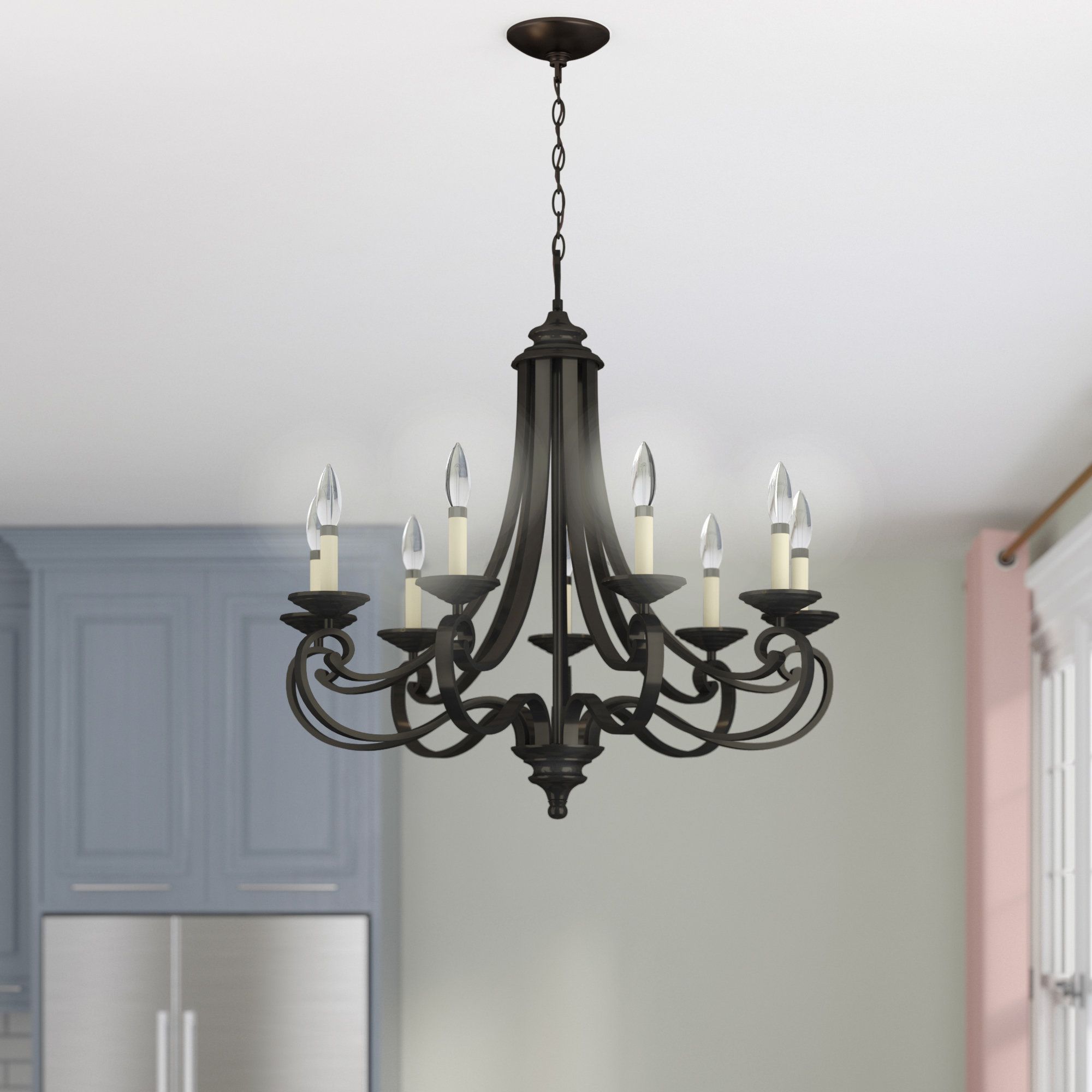 Mcknight 9 Light Chandelier | Wayfair In Mcknight 9 Light Chandeliers (Photo 2 of 30)