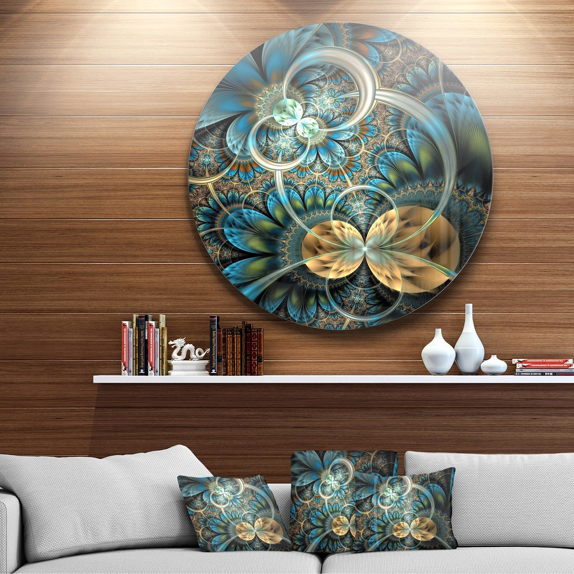 Metal Art | Find Great Art Gallery Deals Shopping At Overstock Throughout 2 Piece Multiple Layer Metal Flower Wall Decor Sets (View 7 of 30)