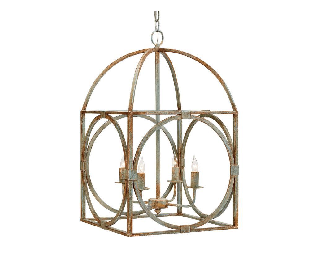 Metal Birdcage Chandelier | House Interiors | Birdcage Within Reidar 4 Light Geometric Chandeliers (View 30 of 30)