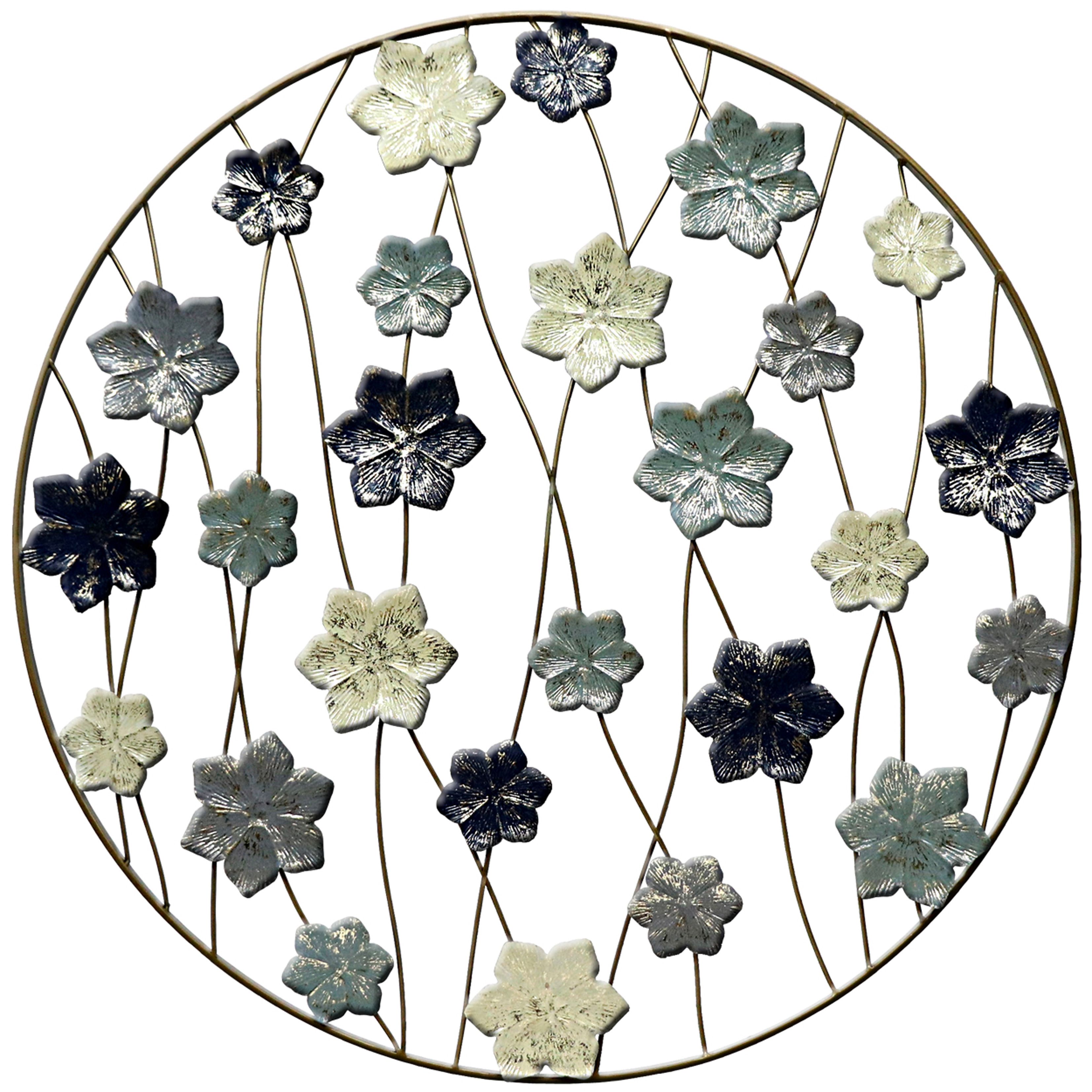 Metal Wall Art Uk | Page 1 Within Flower And Butterfly Urban Design Metal Wall Decor (Photo 25 of 30)