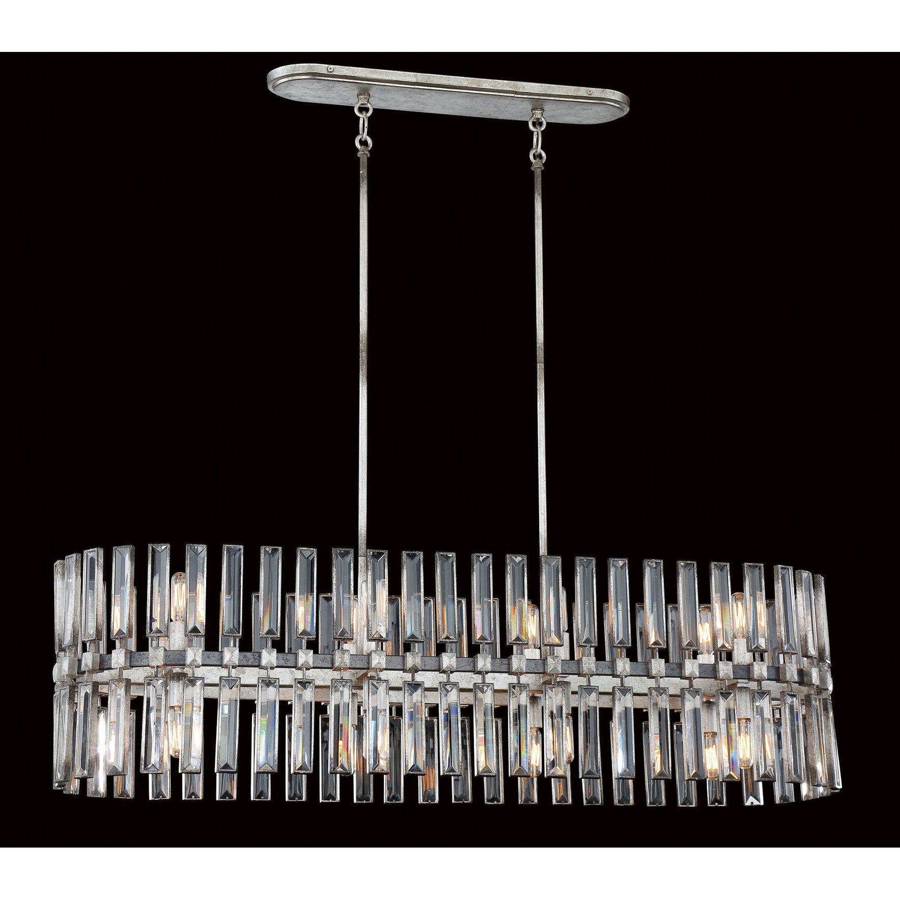 Metallic Metropolitan Ceiling Lights | Shop Our Best In Aurore 4 Light Crystal Chandeliers (View 25 of 30)