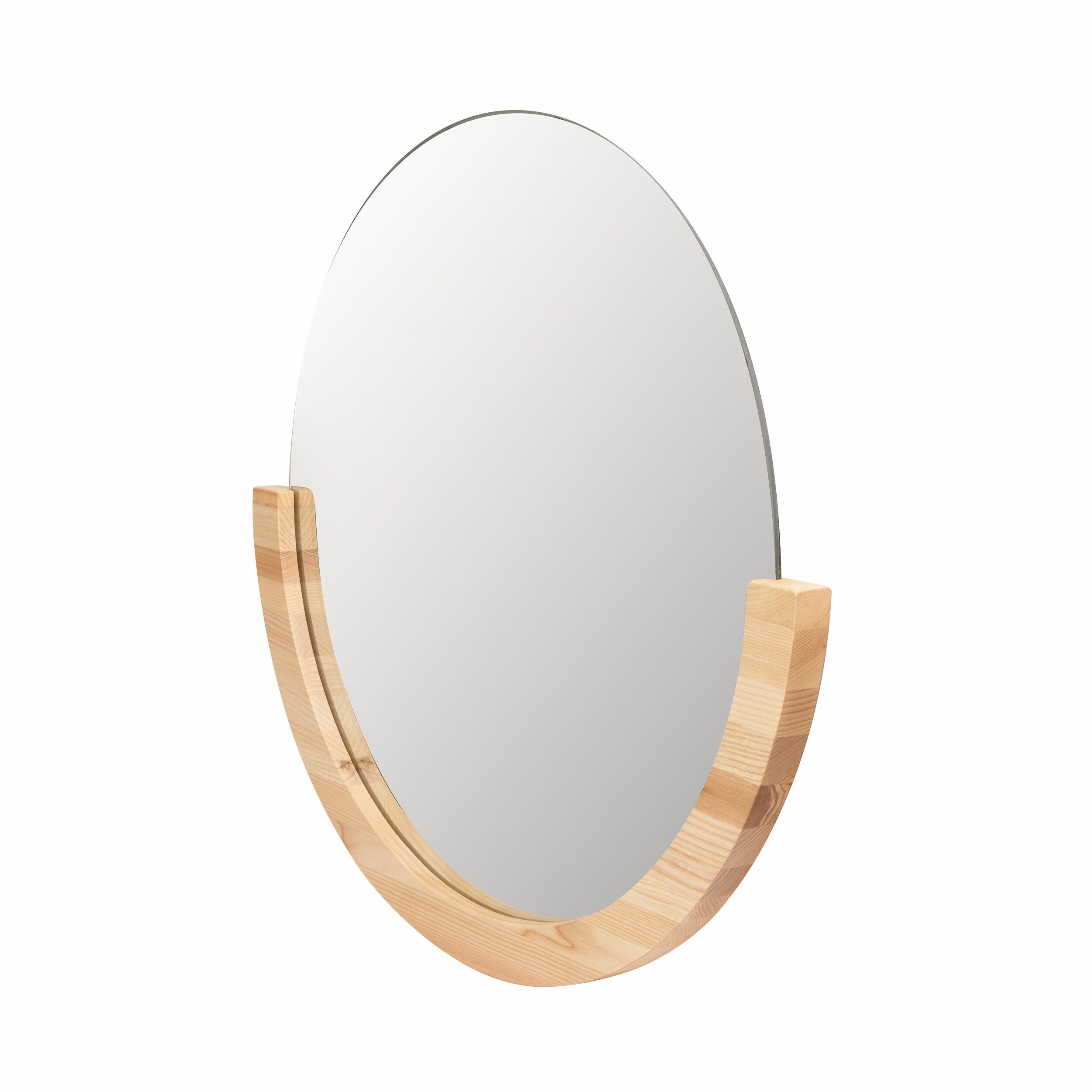 Modern & Contemporary 30 Inch Round Mirror | Allmodern For Point Reyes Molten Round Wall Mirrors (View 24 of 30)