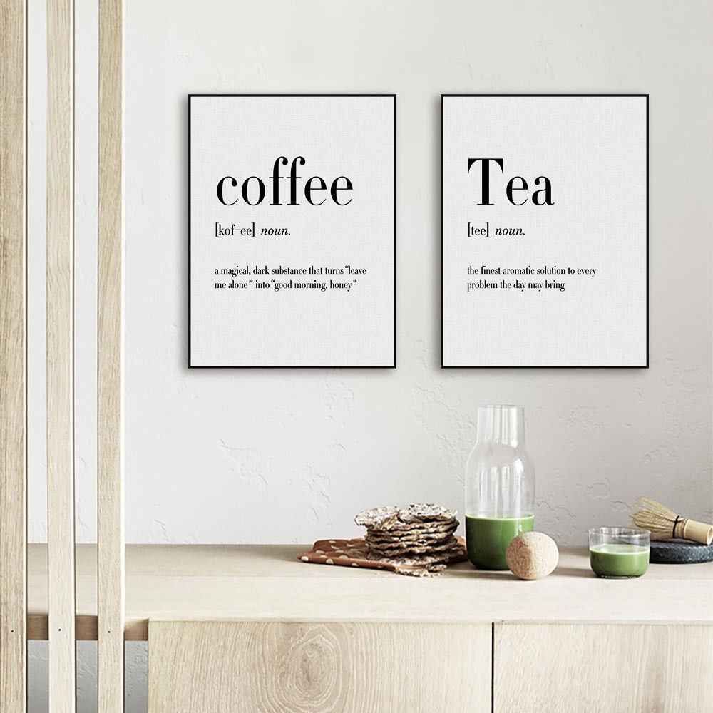 Mother Life Coffee Love Quotes Poster Nordic Home Decor Wall Pertaining To Rhys Turtle Decor Wall Decor (View 25 of 30)