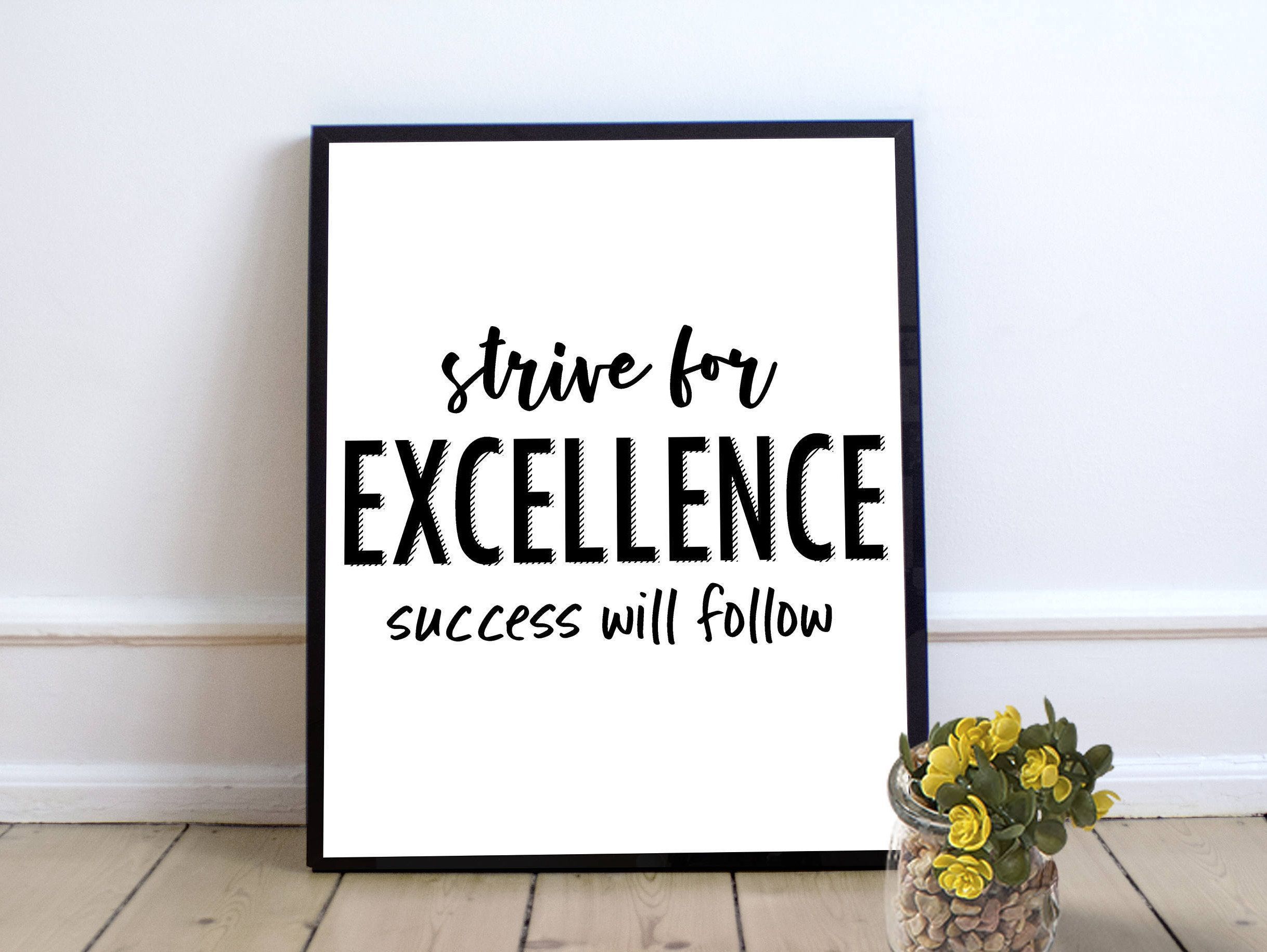 Motivational Printable, Success Quote Prints Digital Within Rectangle Like Yourself Inspirational Typography Wall Plaque (View 26 of 30)