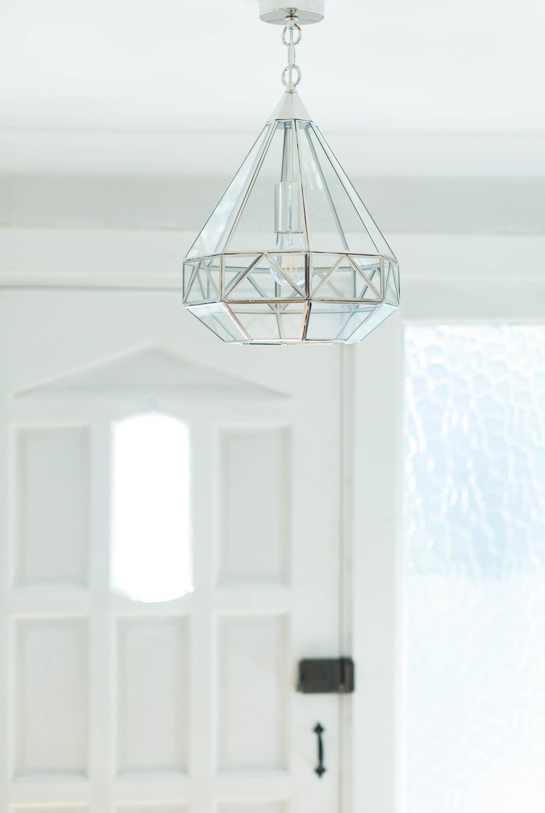 My Hall Make Over Part 2 – The Laura Ashley Blog | For The With Tabit 5 Light Geometric Chandeliers (View 11 of 30)