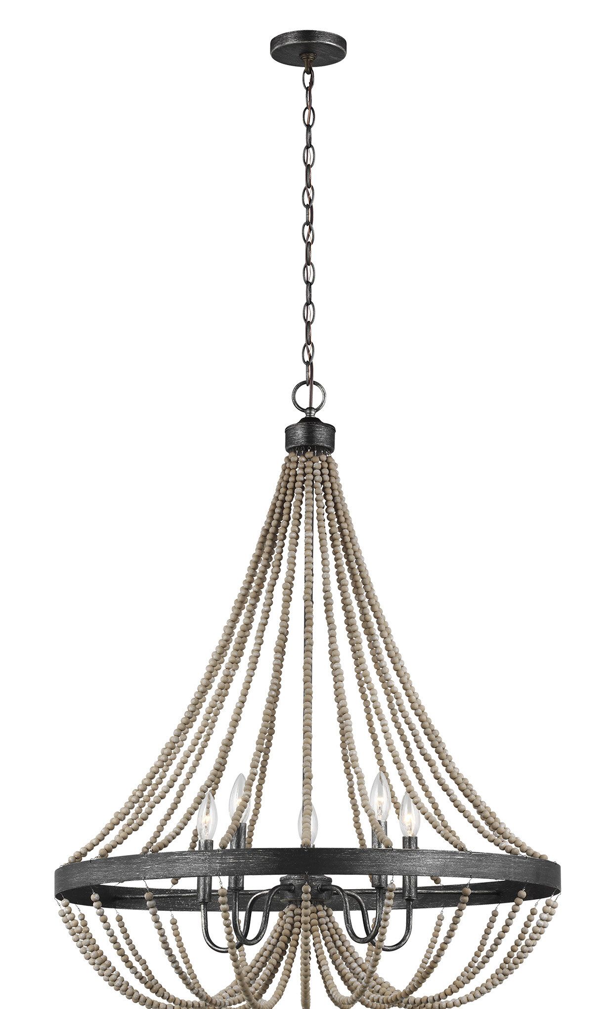 New Braunfels 5 Light Empire Chandelier Pertaining To Ladonna 5 Light Novelty Chandeliers (View 3 of 30)
