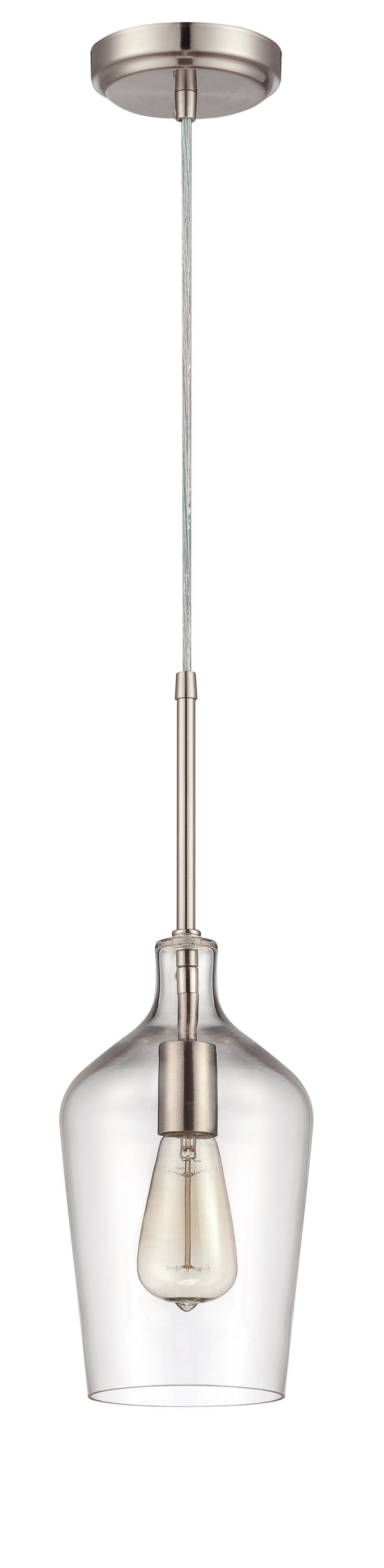 Oakhill 1 Light Single Bell Pendant Pertaining To Giacinta 1 Light Single Bell Pendants (View 11 of 30)