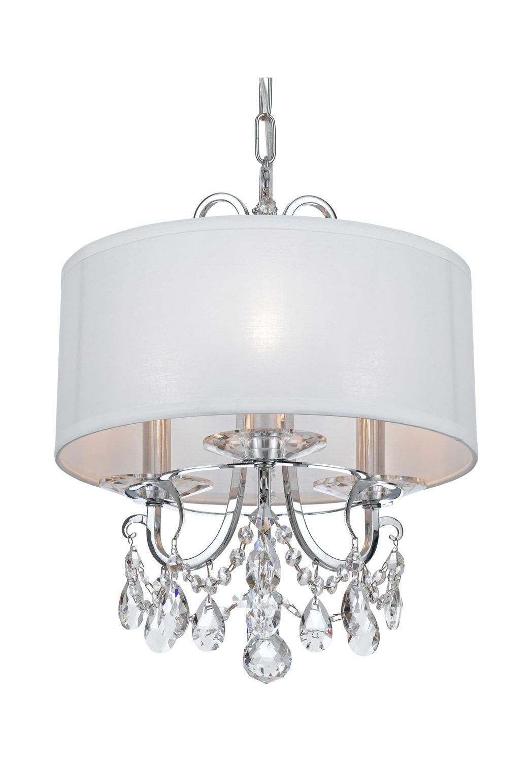 Othello 3 Light Crystal Chandelier | Summer Catalog For Abel 5 Light Drum Chandeliers (View 19 of 30)