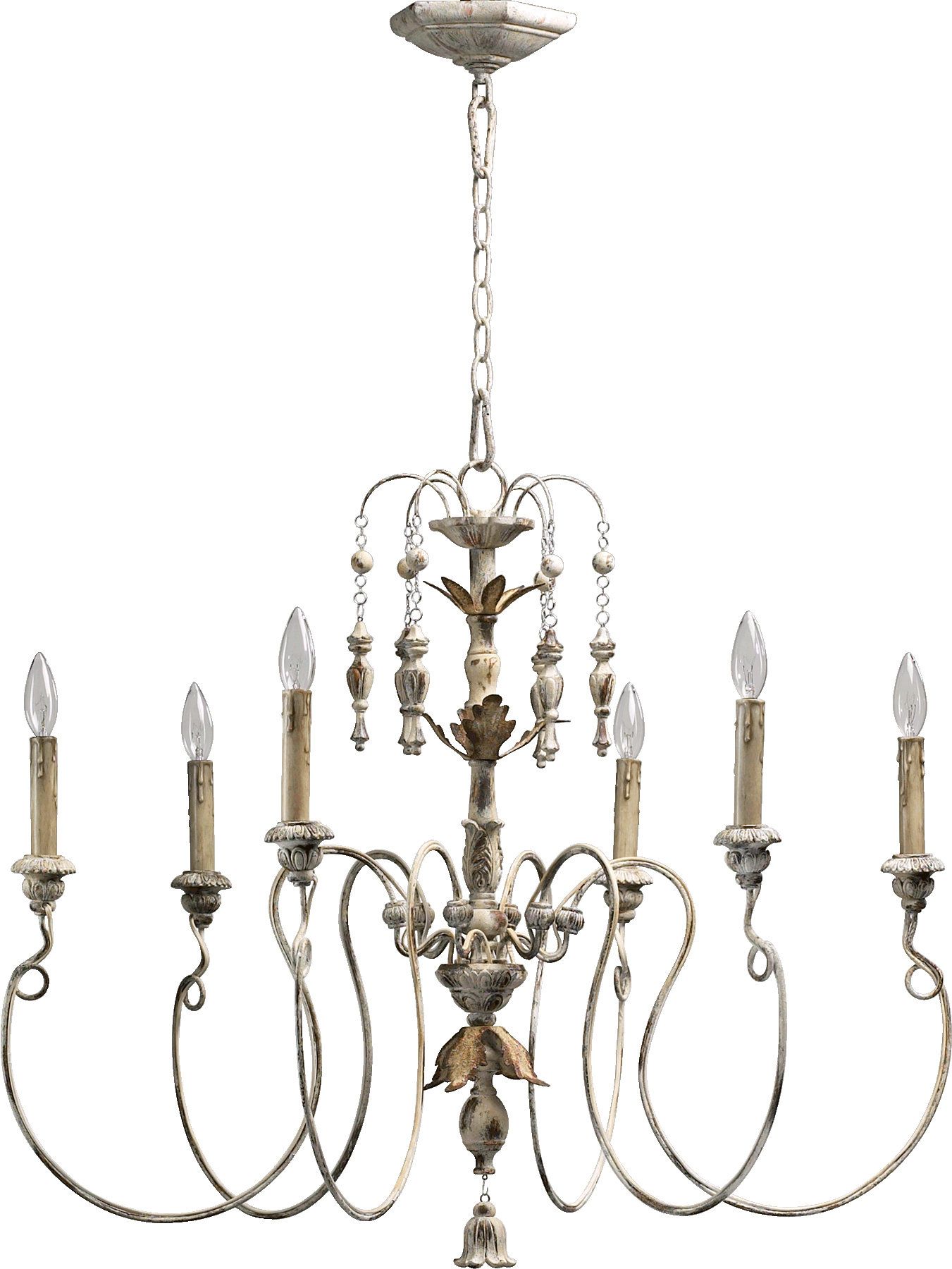 Paladino 6 Light Chandelier Within Gaines 9 Light Candle Style Chandeliers (Photo 25 of 30)