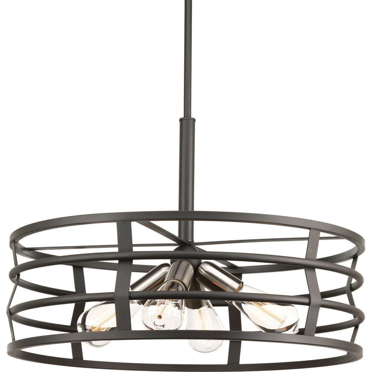 Pattie 4 Light Drum Chandelier Intended For Breithaup 7 Light Drum Chandeliers (Photo 25 of 30)