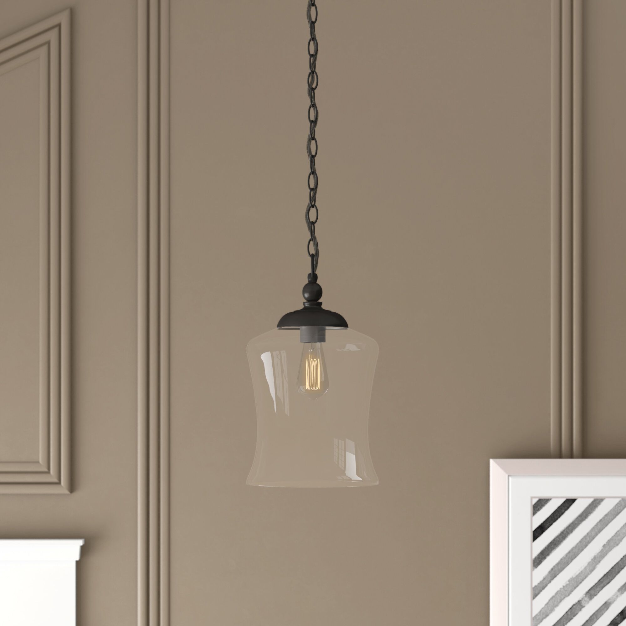 Pendant Lighting | Joss & Main In Giacinta 1 Light Single Bell Pendants (View 25 of 30)