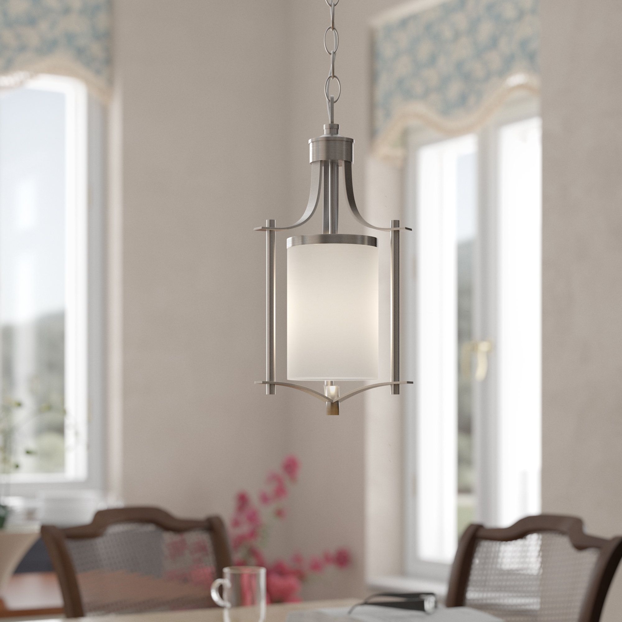 Pewter & Silver & Satin Nickel Pendant Lighting You'll Love Intended For Kimsey 1 Light Teardrop Pendants (View 30 of 30)