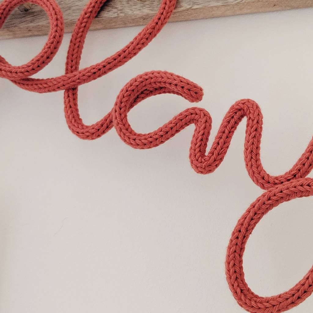 'play' Neon Sign Style Word Wall Art Regarding Metal Rope Wall Sign Wall Decor (View 28 of 30)