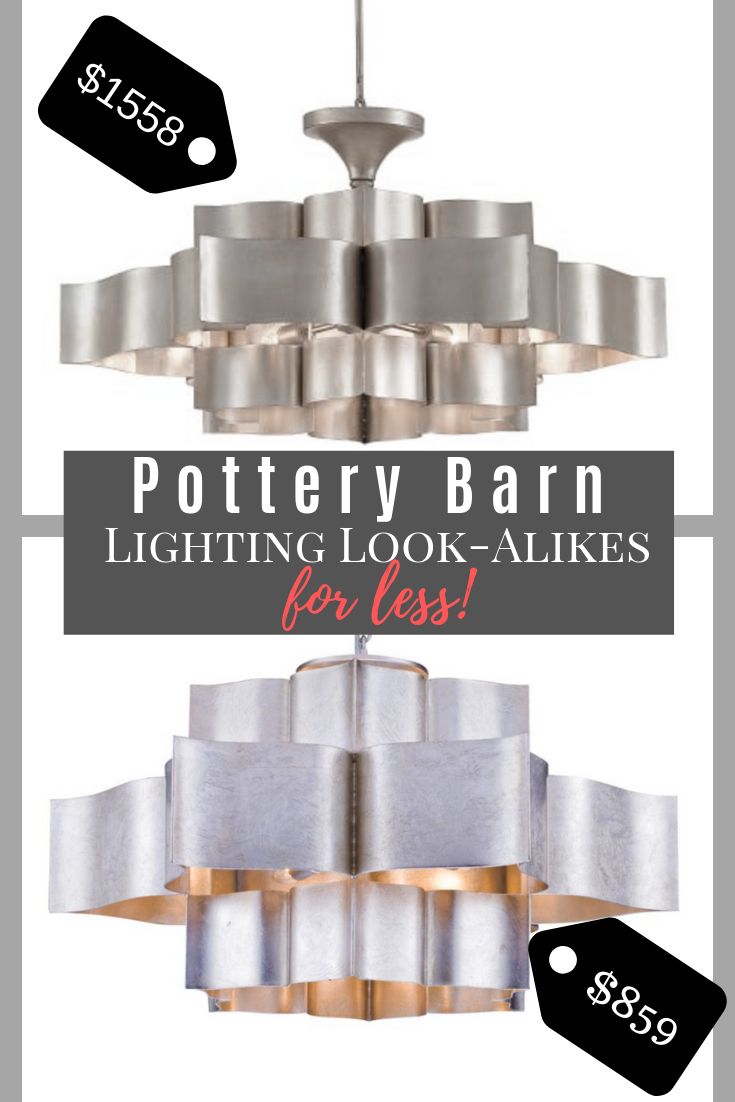 Pottery Barn Lighting Look Alikes For Less! — Trubuild Regarding Hamza 6 Light Candle Style Chandeliers (View 28 of 30)