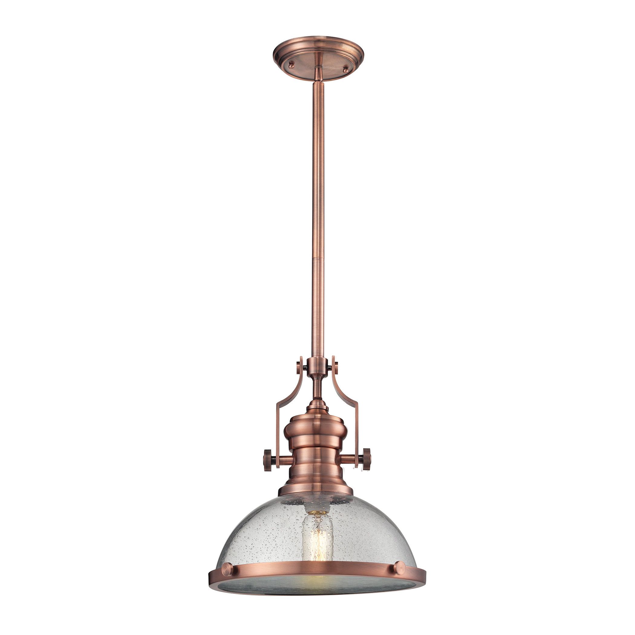 Priston 1 Light Single Dome Pendant Intended For Priston 1 Light Single Dome Pendants (View 3 of 30)