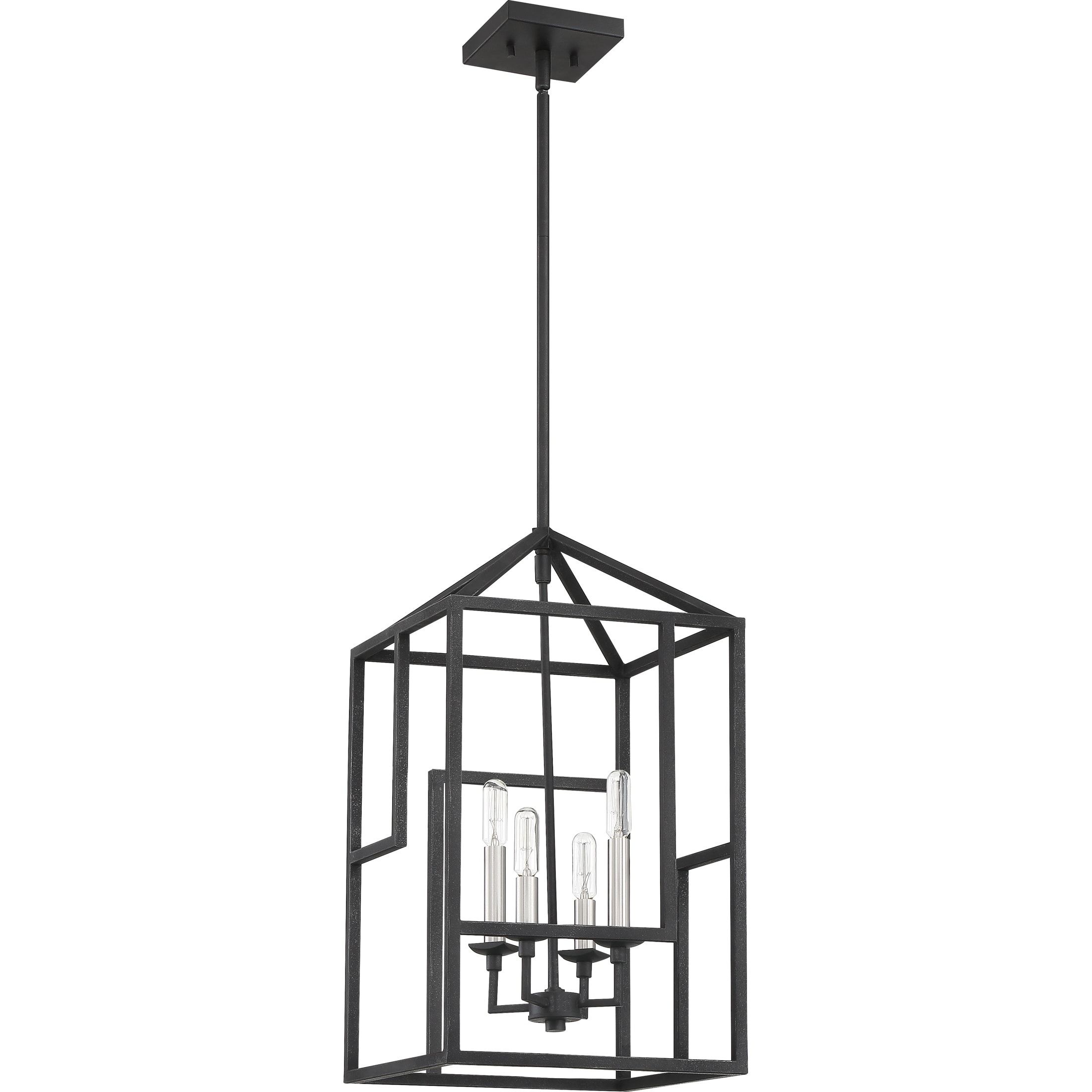Quoizel Portion Grey Ash 4 Light Chandelier | Products In With Regard To Balducci 5 Light Pendants (Photo 28 of 30)