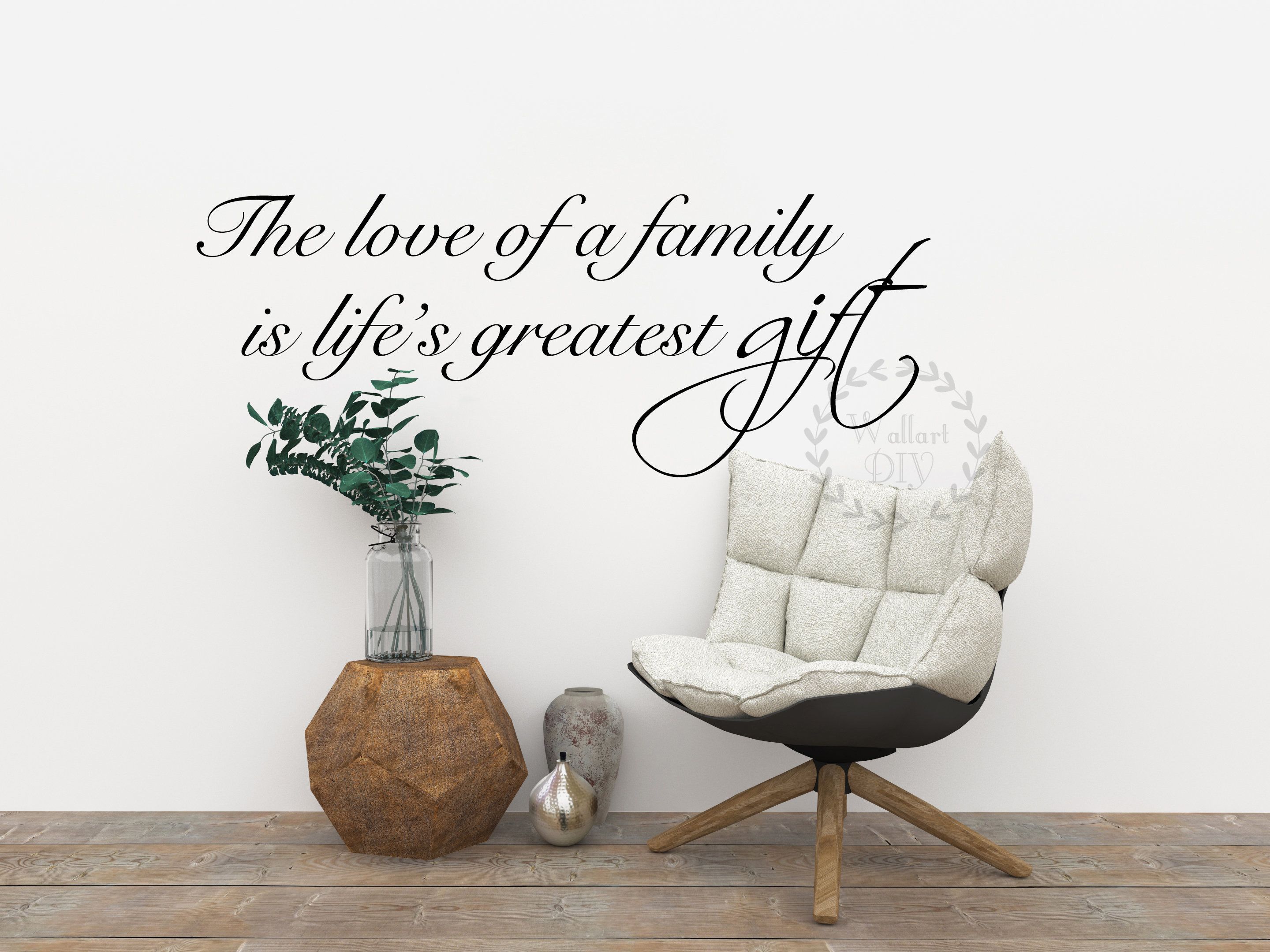 Quote Wall Decals Family Quote Wall Sticker Vinyl Lettering Family Quote  Wall Sticker Living Room Wall Decals Family Quote Wall Murals With Regard To Fawcett Thankful Heart Wall Decor (View 29 of 30)
