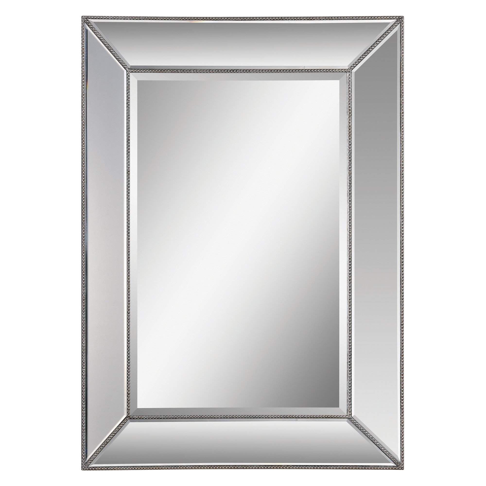 Renwil Whitney Mirror 46" X 34" – Mt1121 | Products | Mirror With Regard To Lake Park Beveled Beaded Accent Wall Mirrors (View 14 of 30)