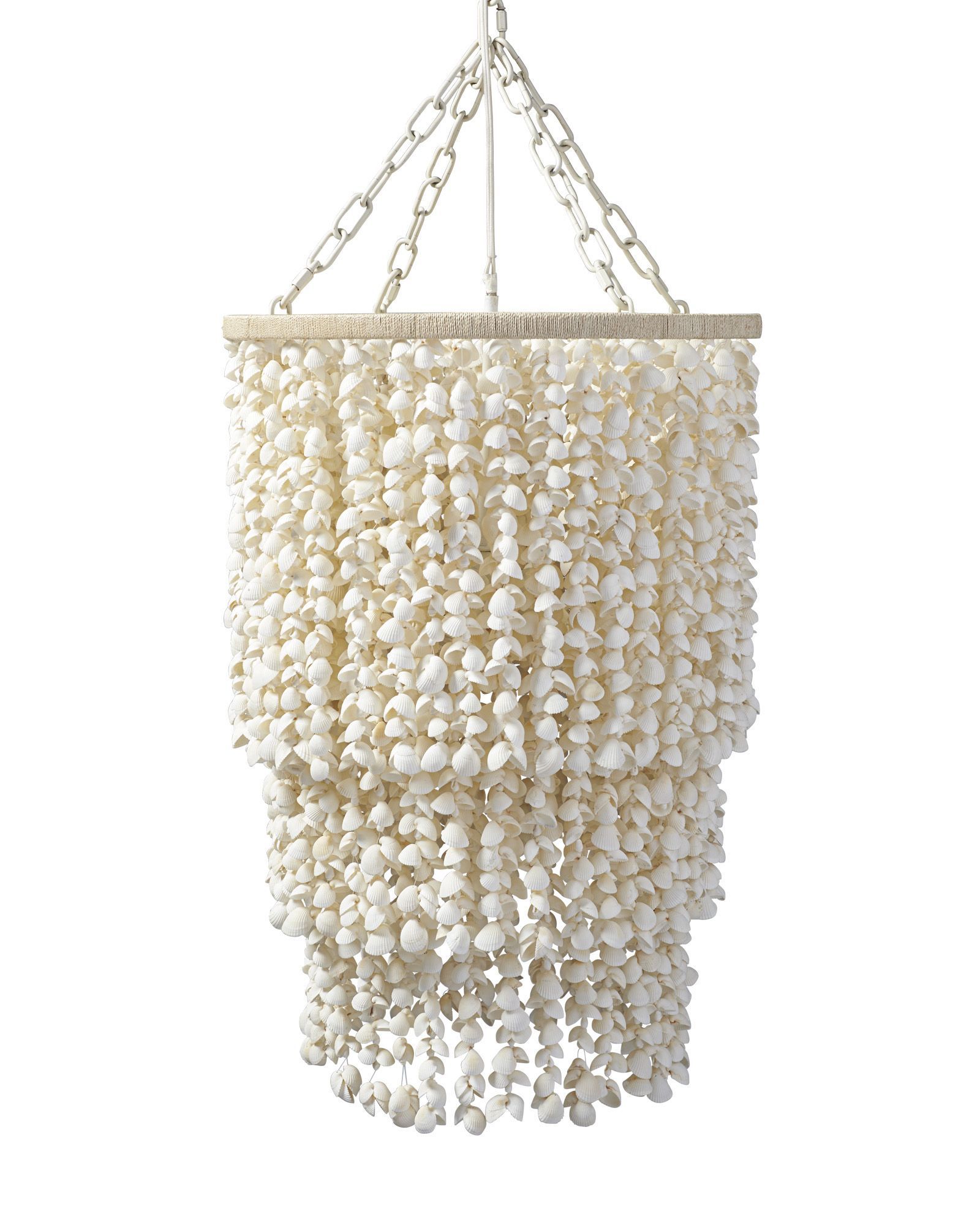 Serena & Lily Aptos Shell Chandelier | Lighting In 2019 With Lyon 3 Light Unique / Statement Chandeliers (View 23 of 30)