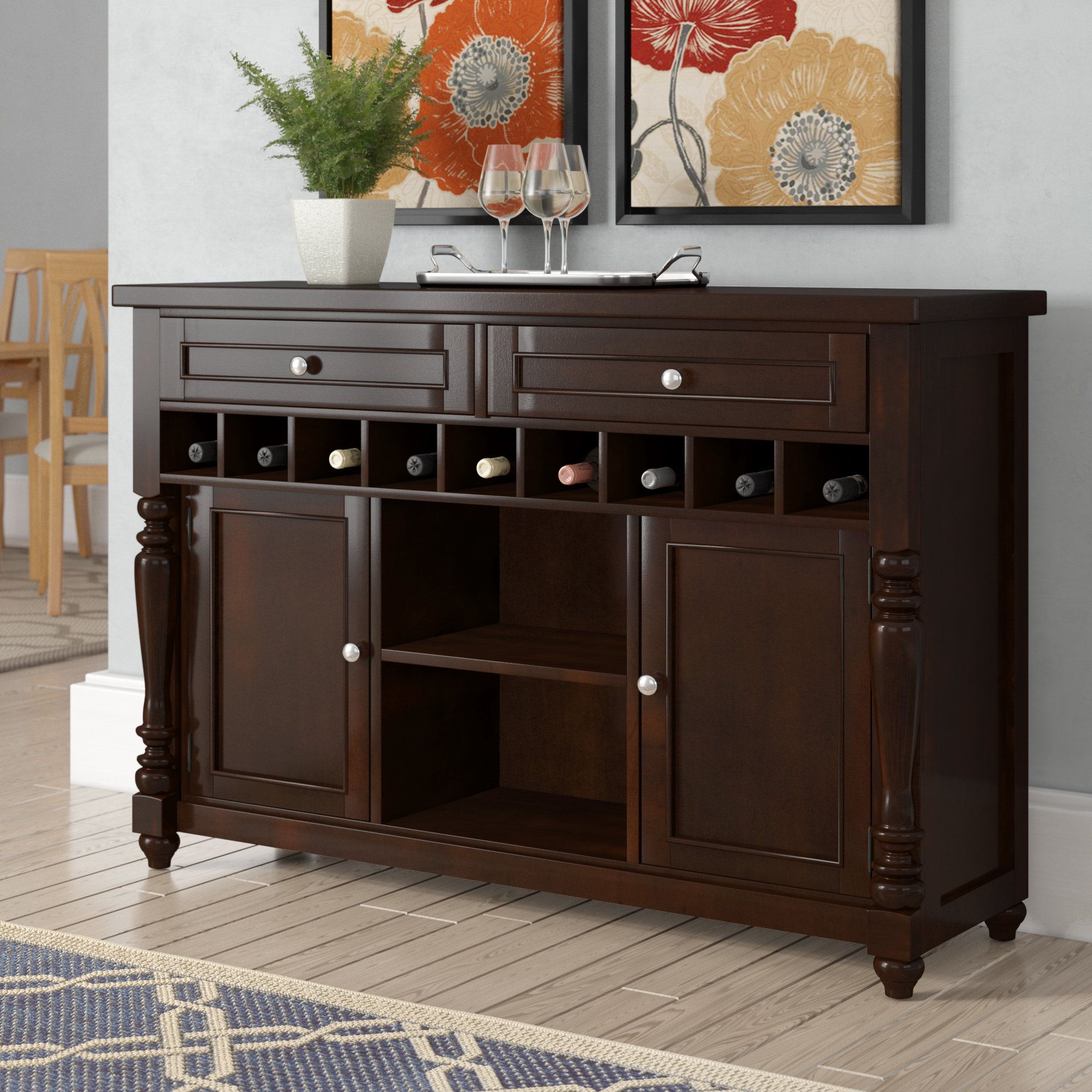 Serving Buffet | Wayfair Intended For Payton Serving Sideboards (Photo 13 of 30)