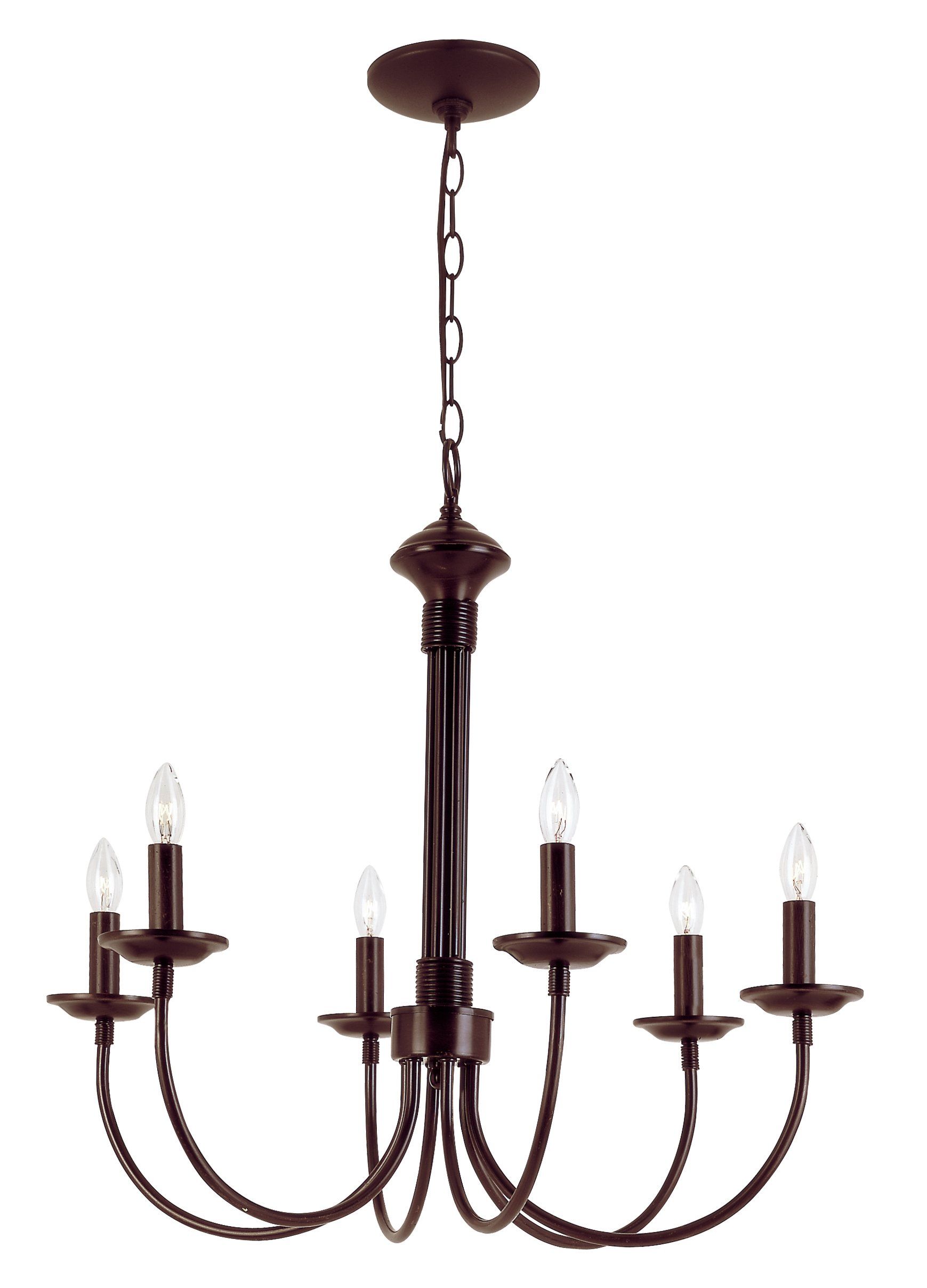 Shaylee 6 Light Candle Style Chandelier With Shaylee 8 Light Candle Style Chandeliers (View 9 of 30)