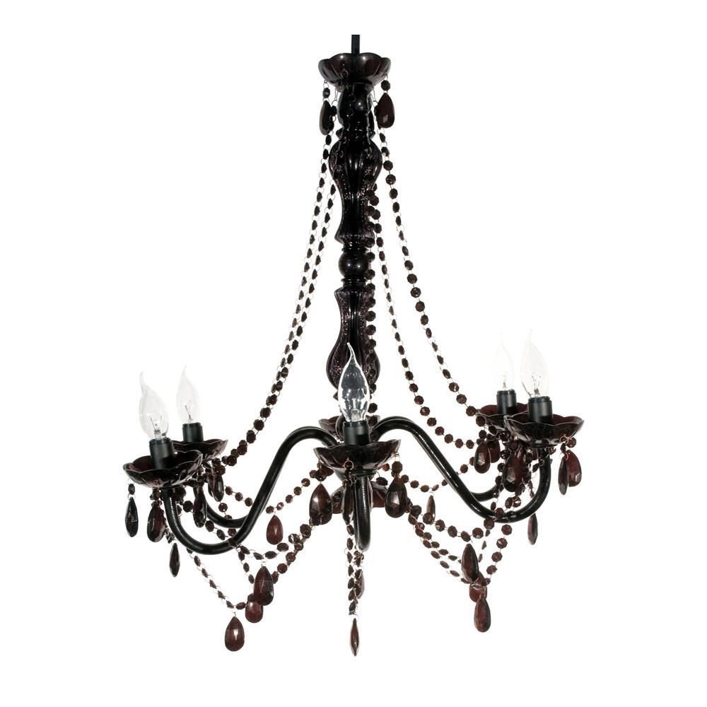 Skinny Mimi Black Chandelier | French Bedroom Company | Deco In Aldora 4 Light Candle Style Chandeliers (View 30 of 30)