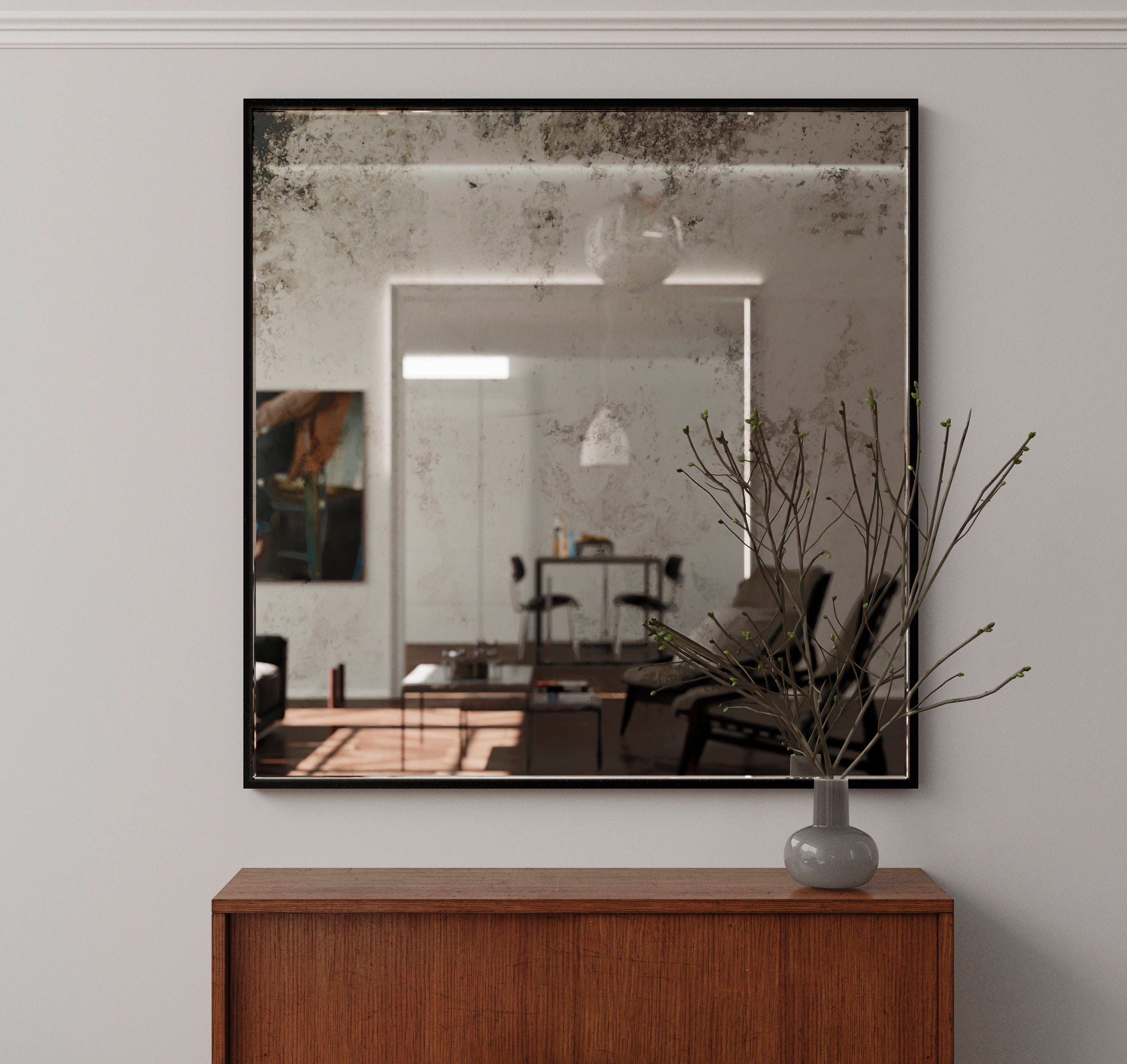 Smoked Glass Mirror – 5 Of The Best Decorative Wall Mirrors With Traditional Square Glass Wall Mirrors (Photo 27 of 30)