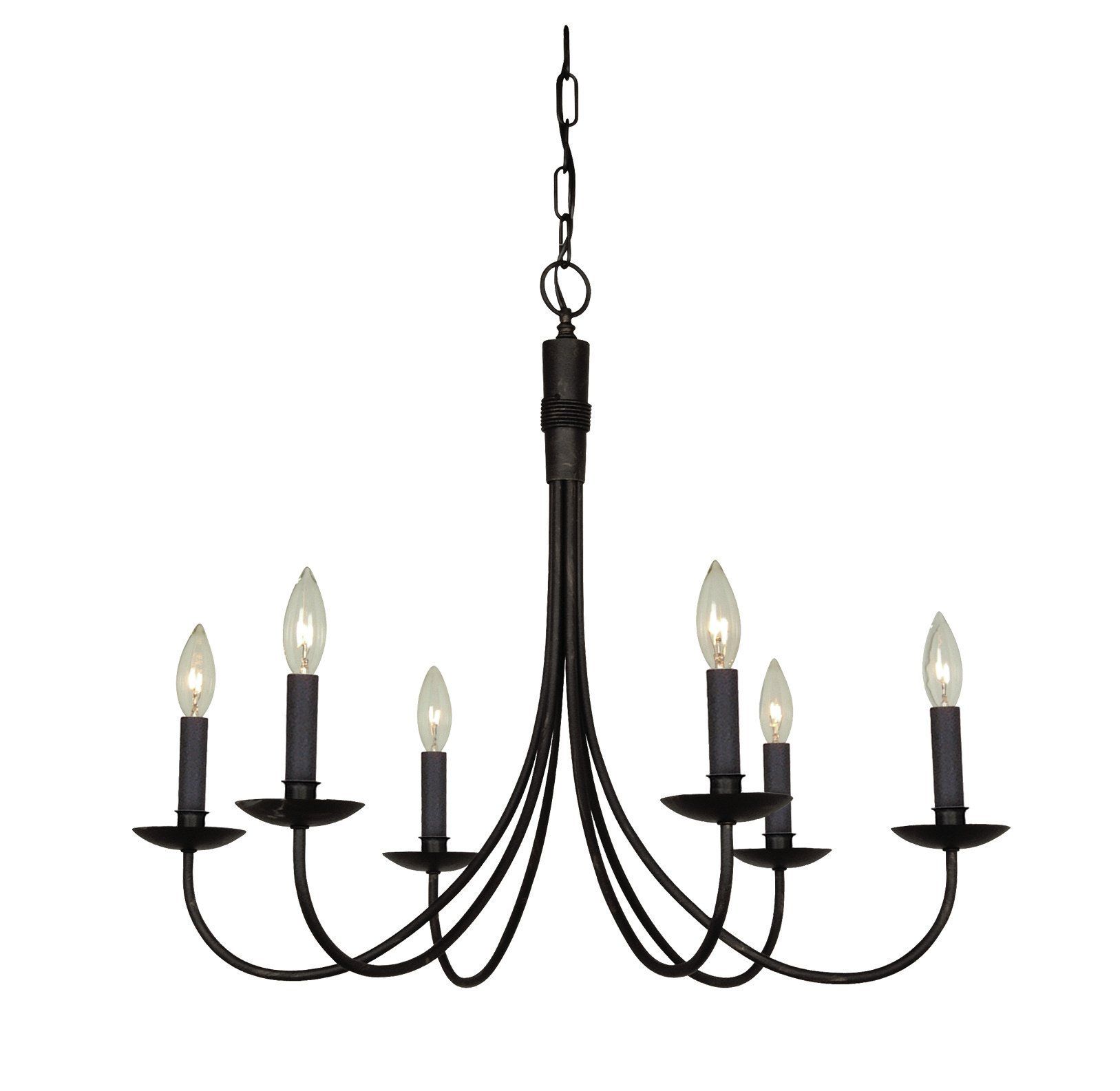 Souders 6 Light Candle Style Chandelier Throughout Perseus 6 Light Candle Style Chandeliers (Photo 28 of 30)
