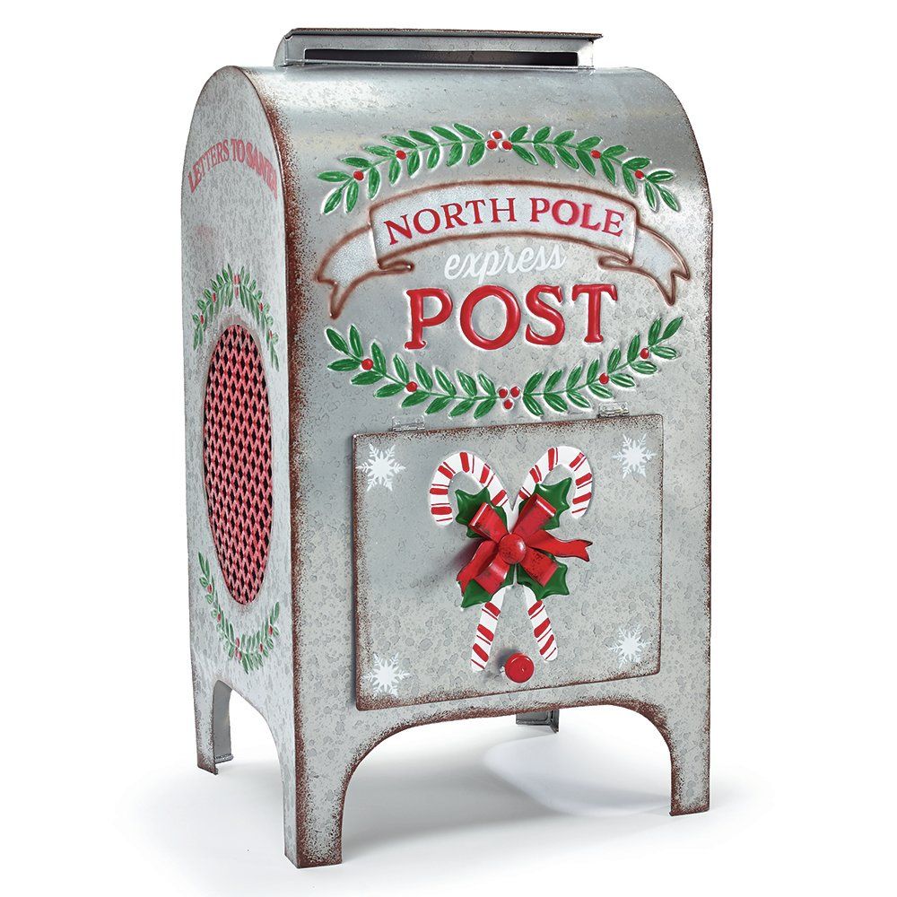 Standing North Pole Column Box For Lacordaire Wall Mounted Mailbox (View 28 of 30)