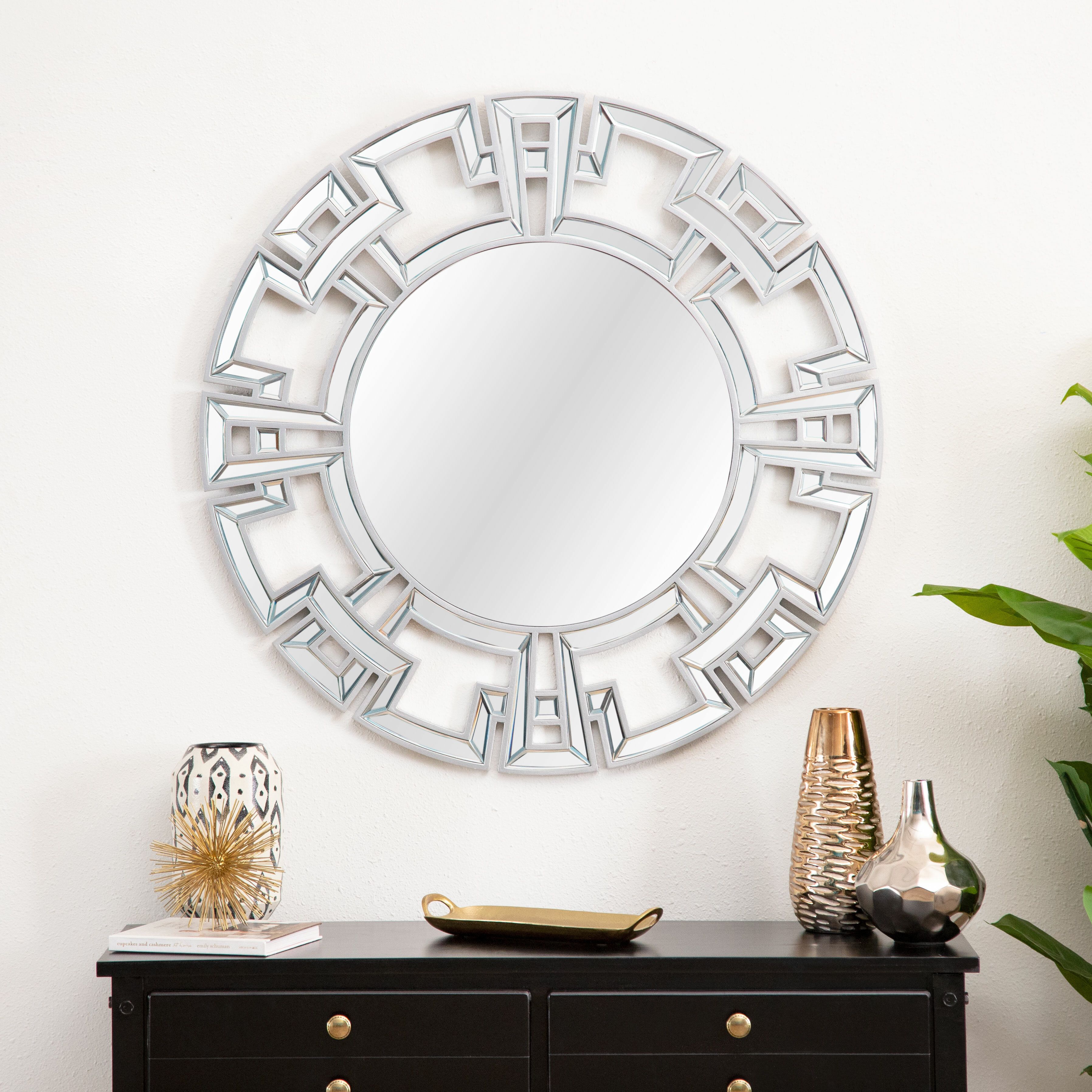 Featured Photo of  Best 30+ of Tata Openwork Round Wall Mirrors