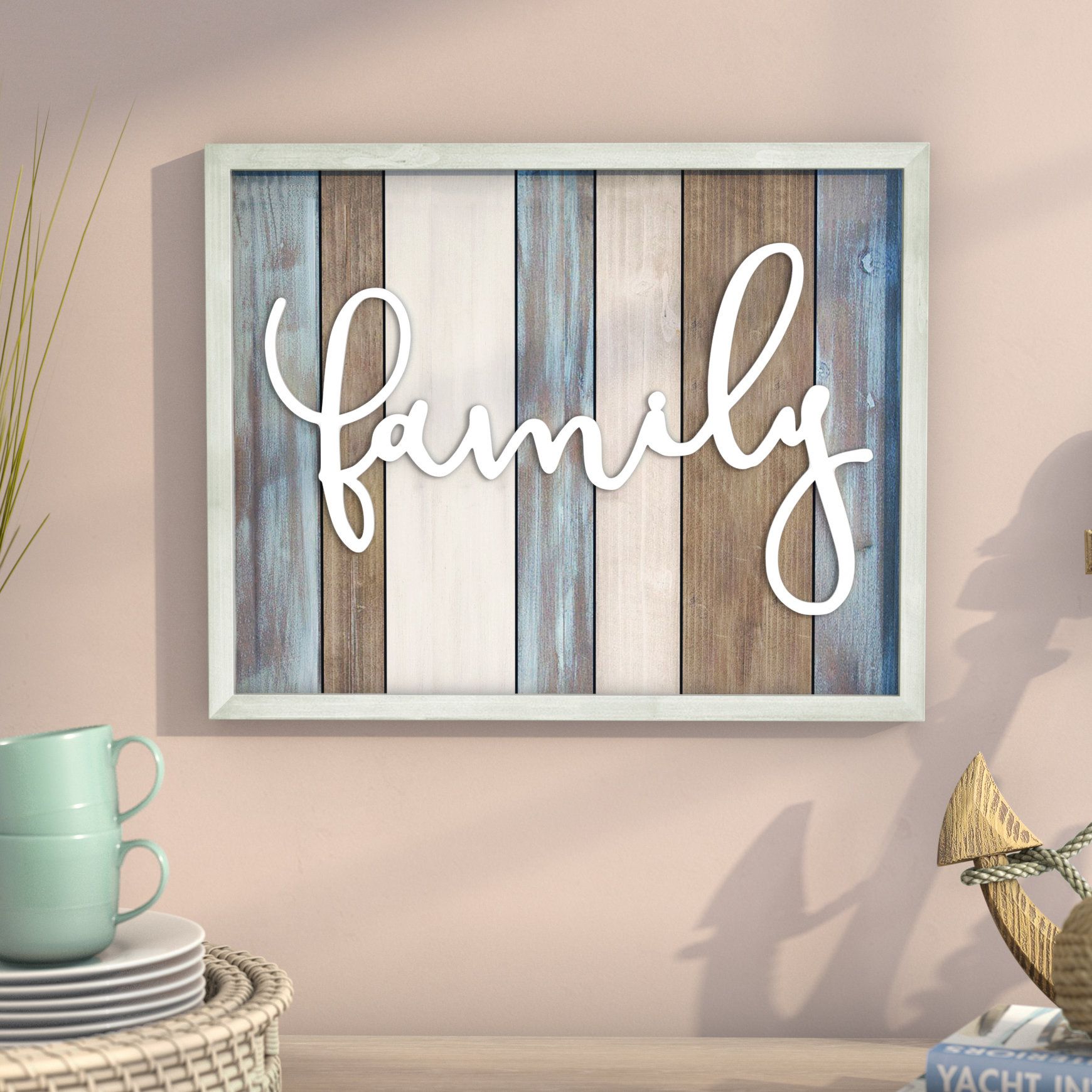 Text Wall Accents You'll Love In 2019 | Wayfair Regarding Mccue  (View 12 of 30)