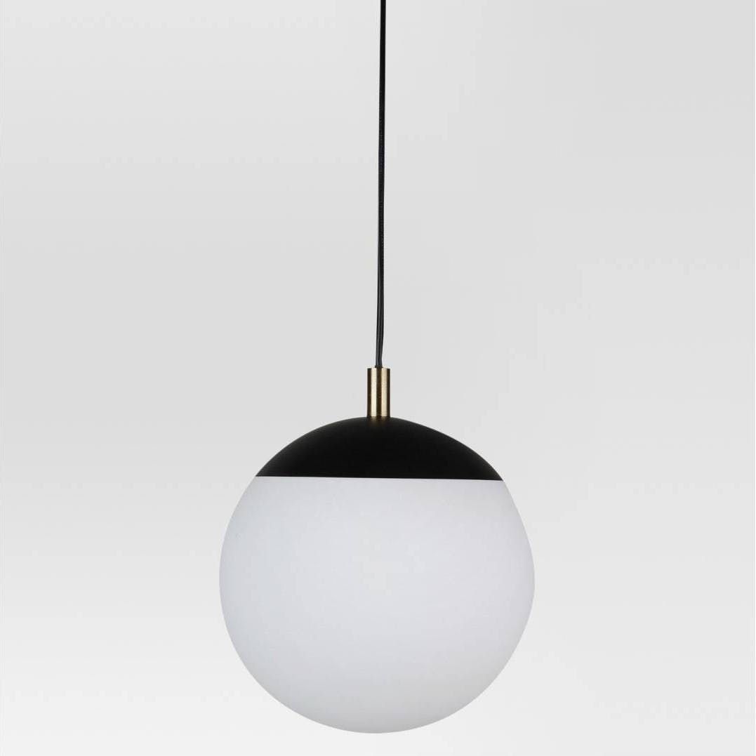 The Space Saving (& Chic) Bedside Trick We're Stealing From Within Gehry 1 Light Single Globe Pendants (View 27 of 30)
