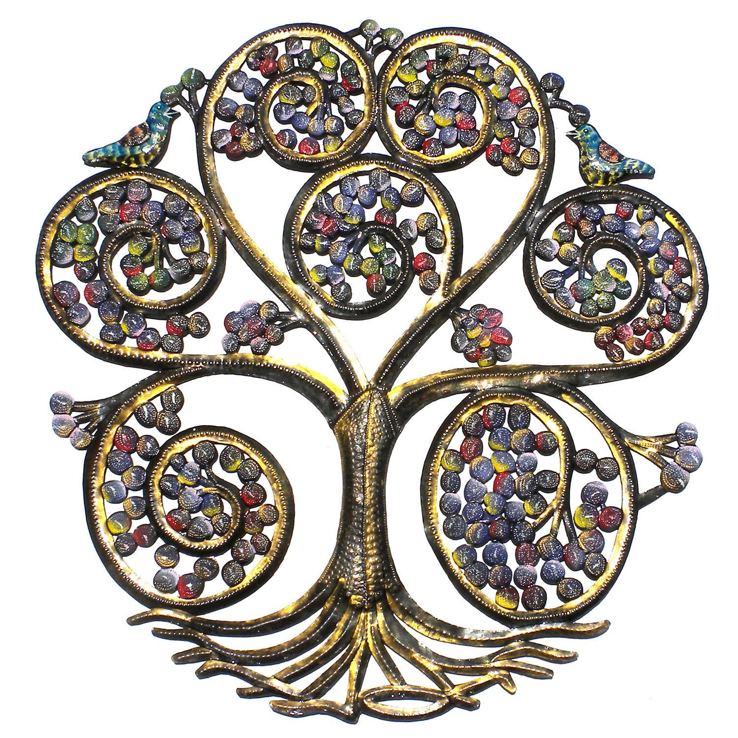Tree Of Life Wall Art Metal | Wayfair.ca With Tree Of Life Wall Decor By Red Barrel Studio (Photo 14 of 30)