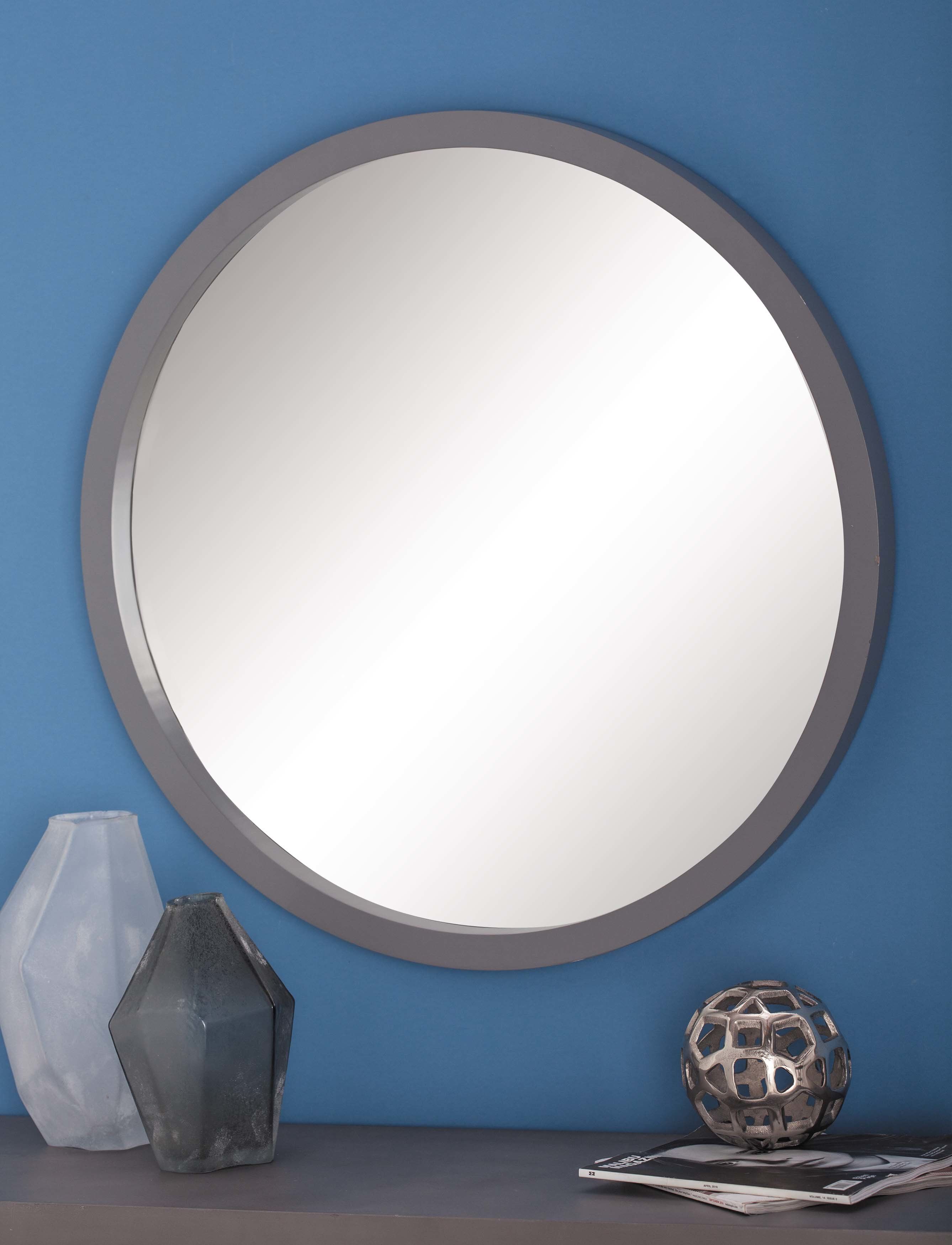 Vanity Mirrors | Joss & Main With Regard To Sajish Oval Crystal Wall Mirrors (Photo 26 of 30)