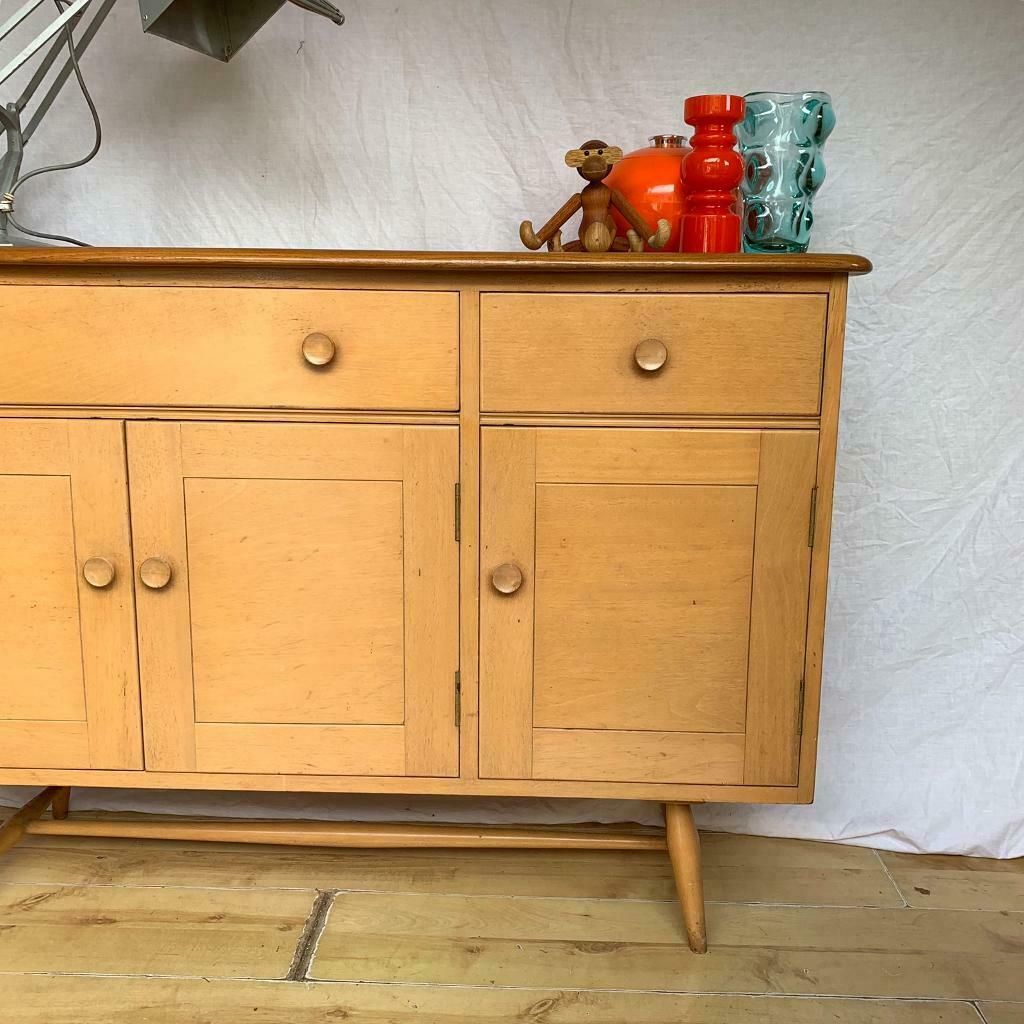 Vintage 1950s Ercol 351 Rare Compact Sideboard Mid Century | In Crystal  Palace, London | Gumtree With Regard To Raunds Sideboards (Photo 29 of 30)