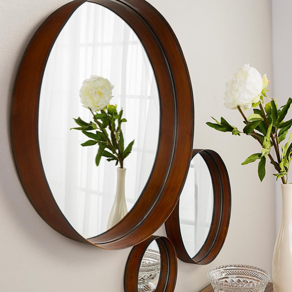 Walker Edison Furniture Company Modern Metal Wall Mirrors With Regard To Faux Window Wood Wall Mirrors (View 30 of 30)