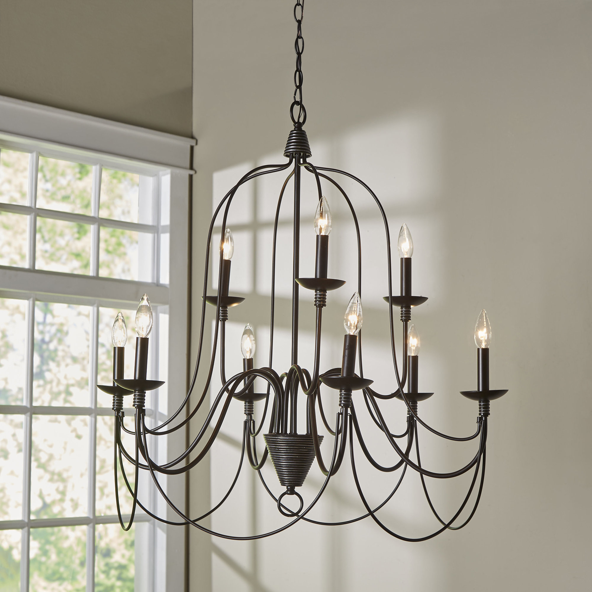 Featured Photo of  Best 30+ of Watford 9-light Candle Style Chandeliers