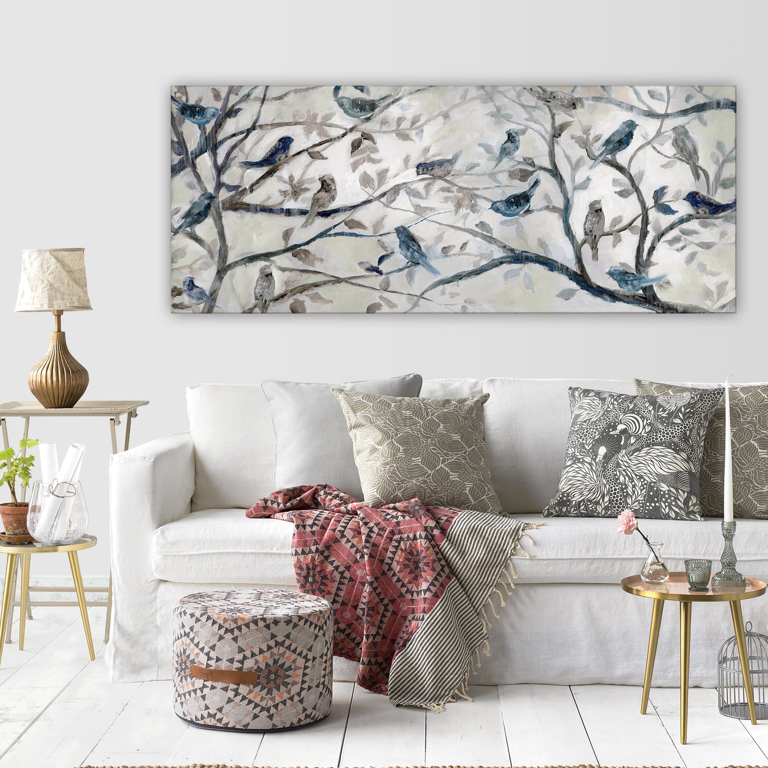 Wexford Home 'morning Chorus' Gallery Wrapped Canvas Wall Art With Regard To Wall Decor By Charlton Home (View 26 of 30)
