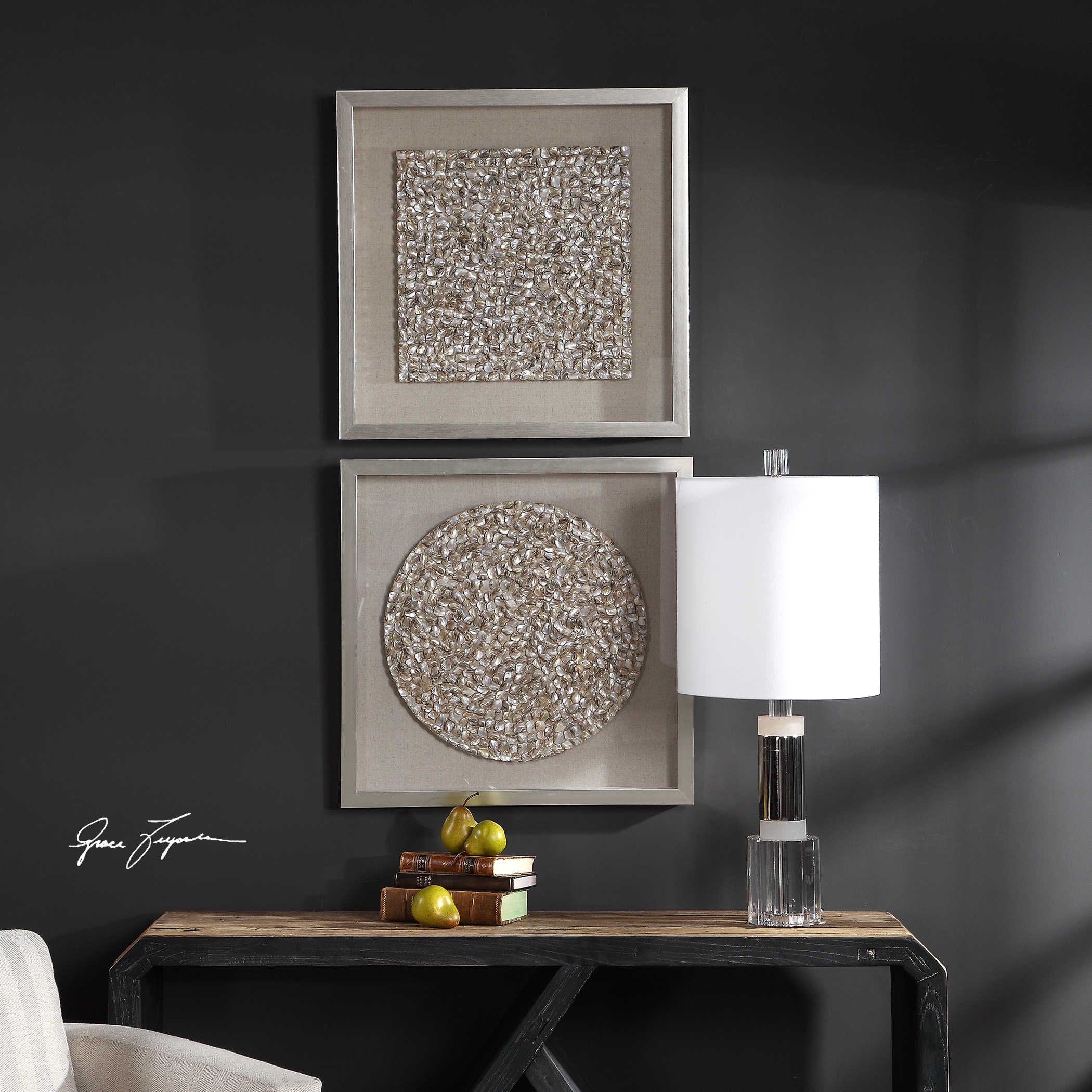 Wholesale Uttermost Accent Furniture, Mirrors, Wall Decor With Brushed Pearl Over The Door Wall Decor (View 15 of 30)