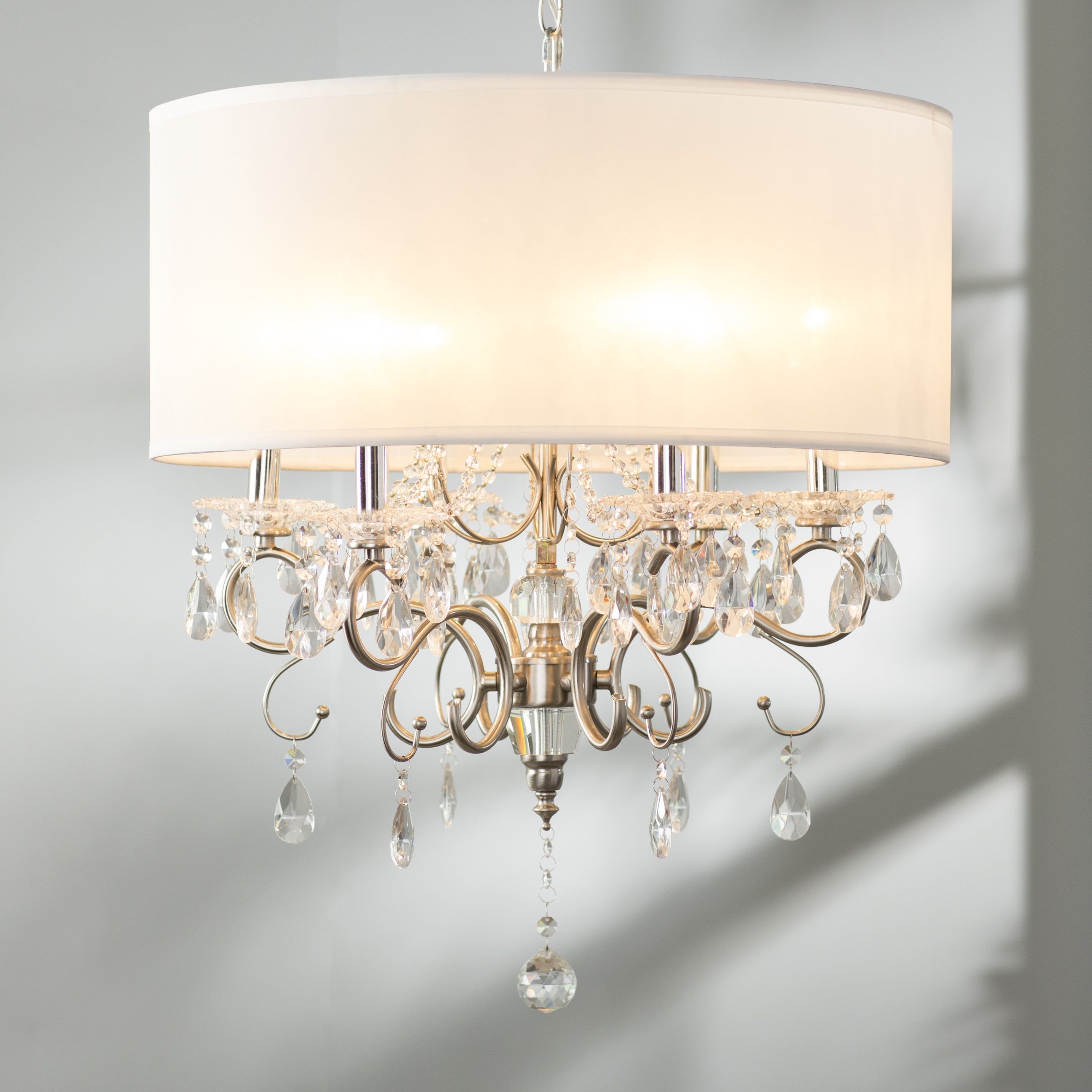 Willa Arlo Interiors Honiton 6 Light Chandelier & Reviews Pertaining To Abel 5 Light Drum Chandeliers (Photo 30 of 30)
