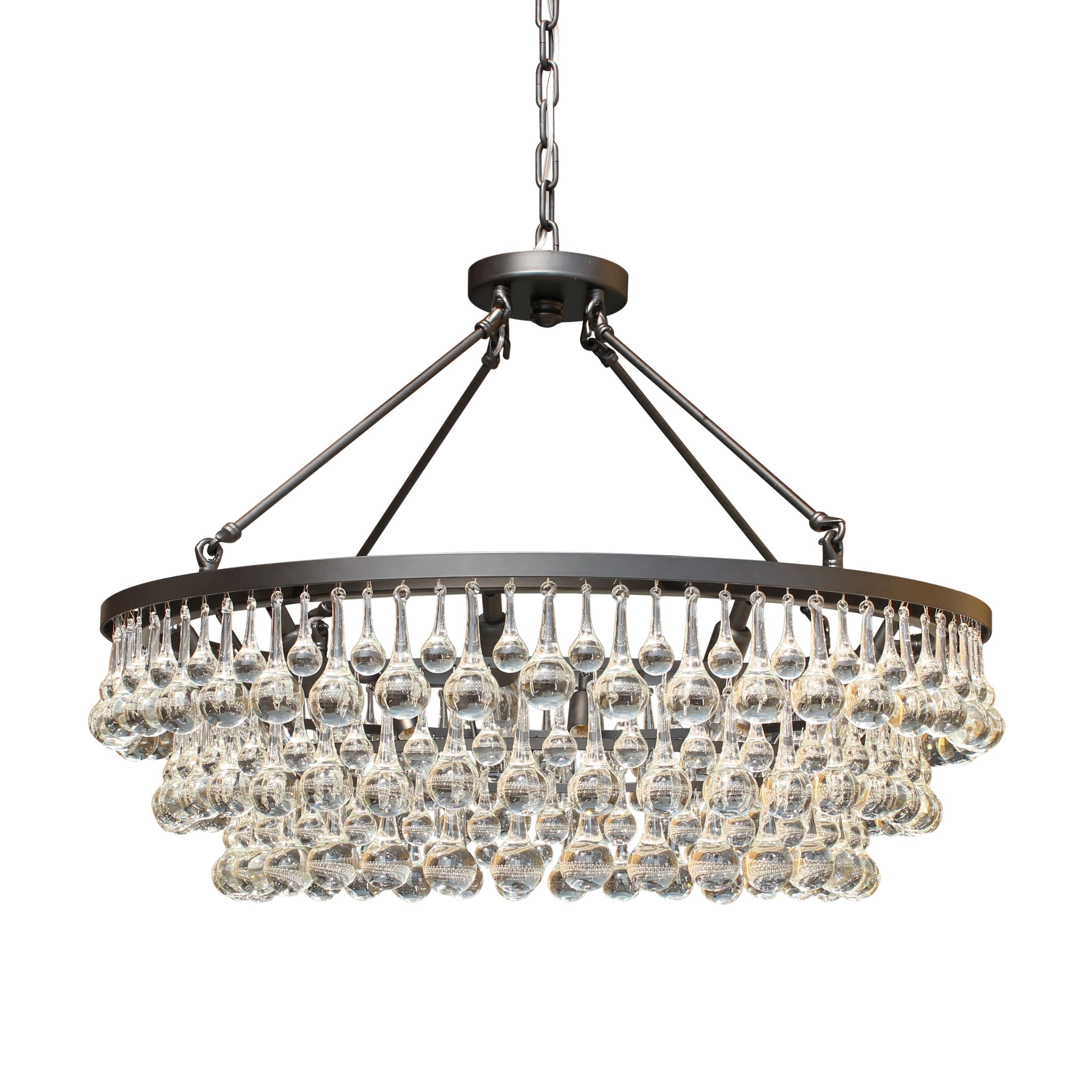 Yes Thumbnail 0 | Tamara Final | Glass Chandelier Within Mcknight 9 Light Chandeliers (View 15 of 30)