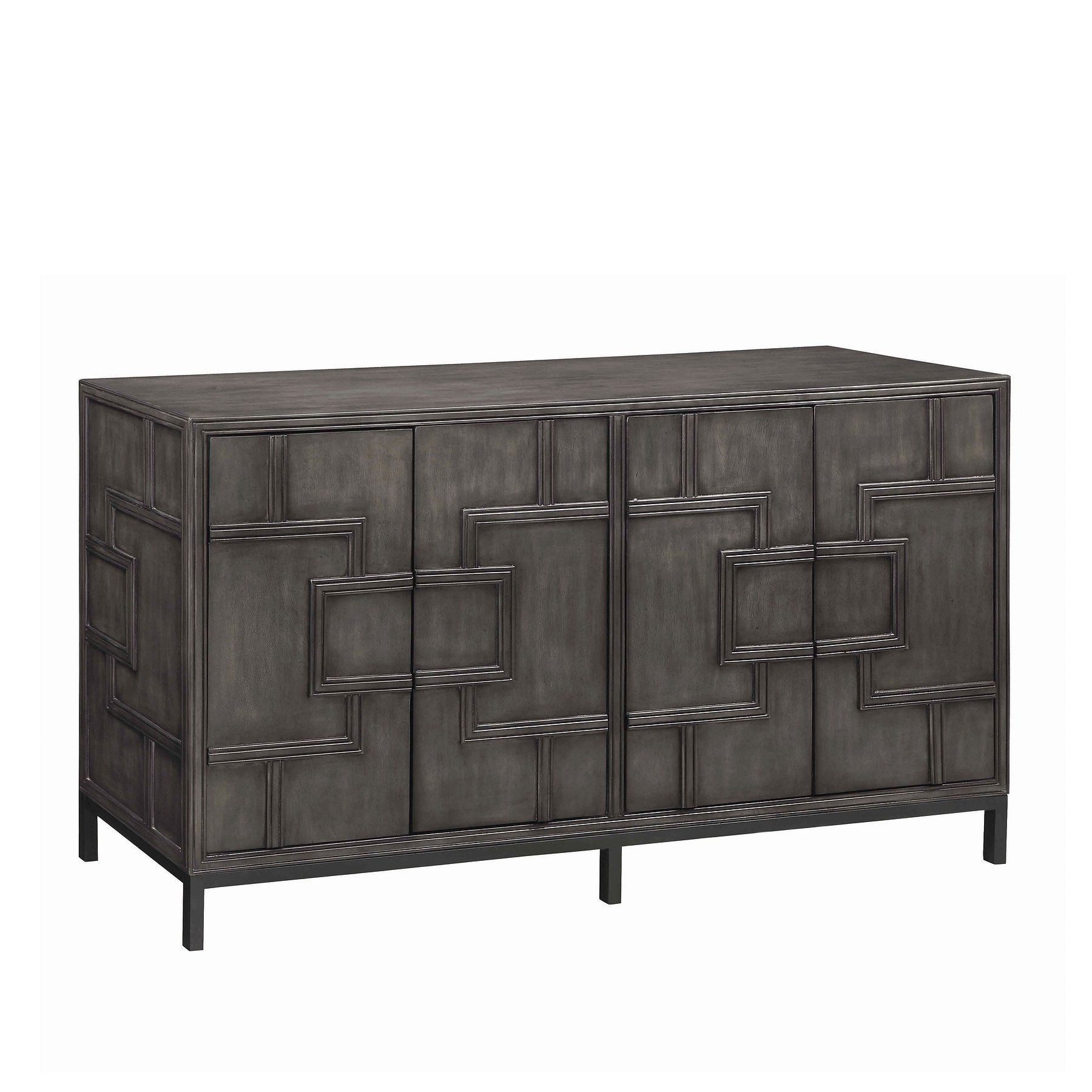 13613 Credenza In Geometric Shapes Credenzas (Photo 7 of 30)