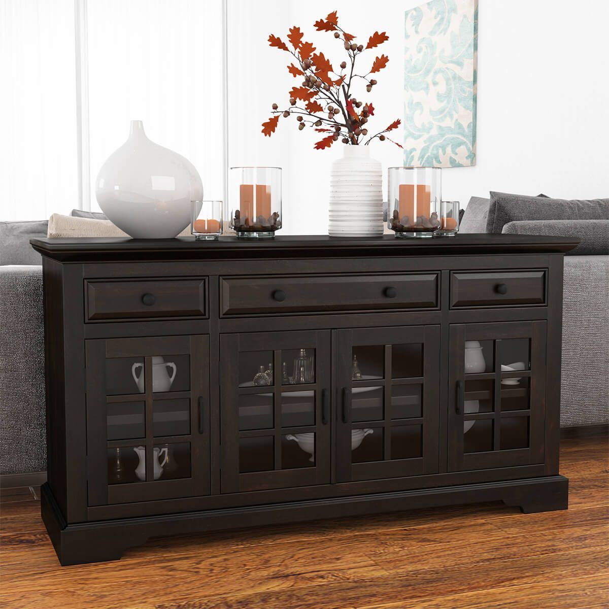 15856 Riverside Furniture Belmeade Server Oak – Artofit In Chalus Sideboards (View 22 of 30)
