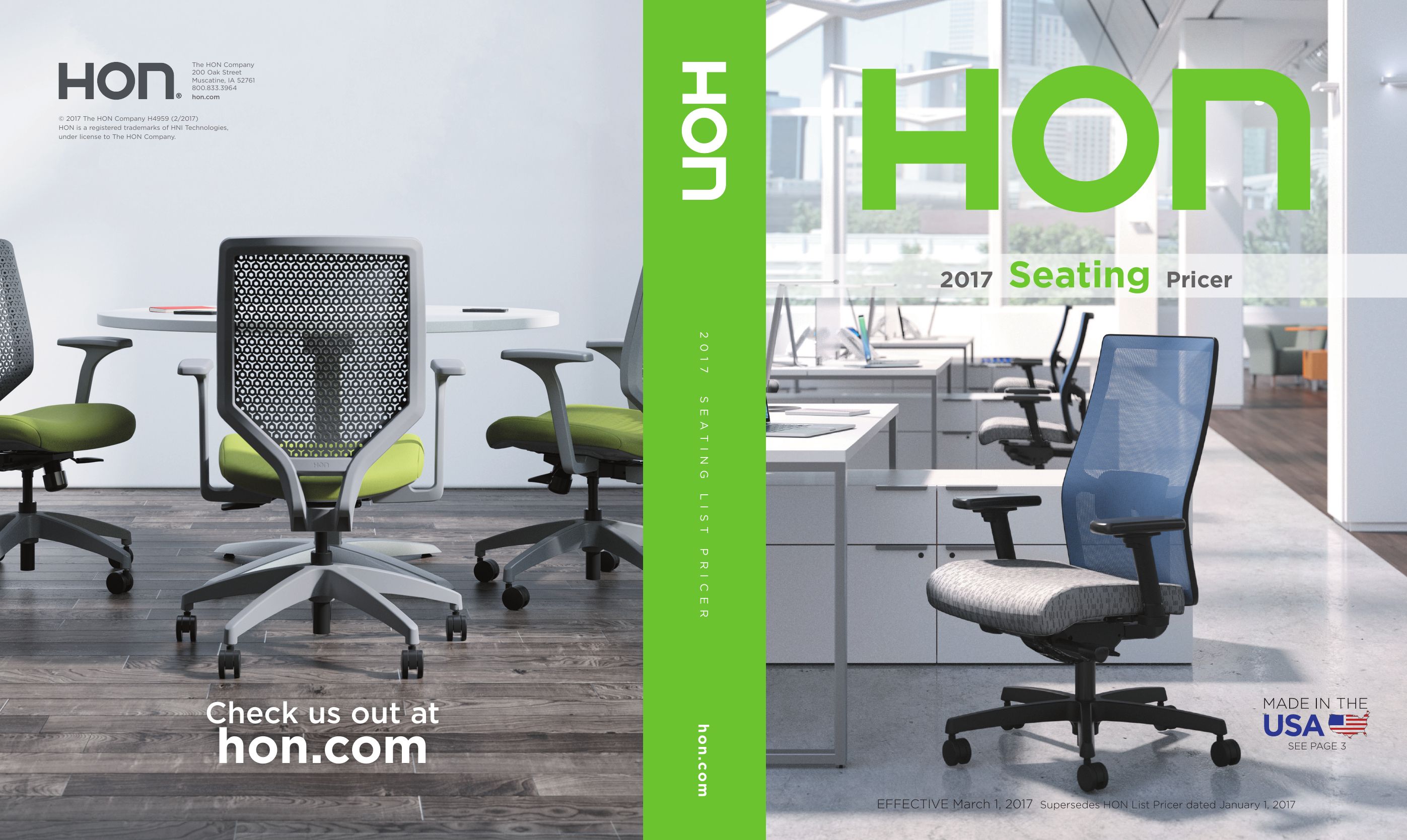 2017 Seating Pricer – Hon Office Furniture | Manualzz Intended For Papaya Burst Credenzas (Photo 13 of 30)