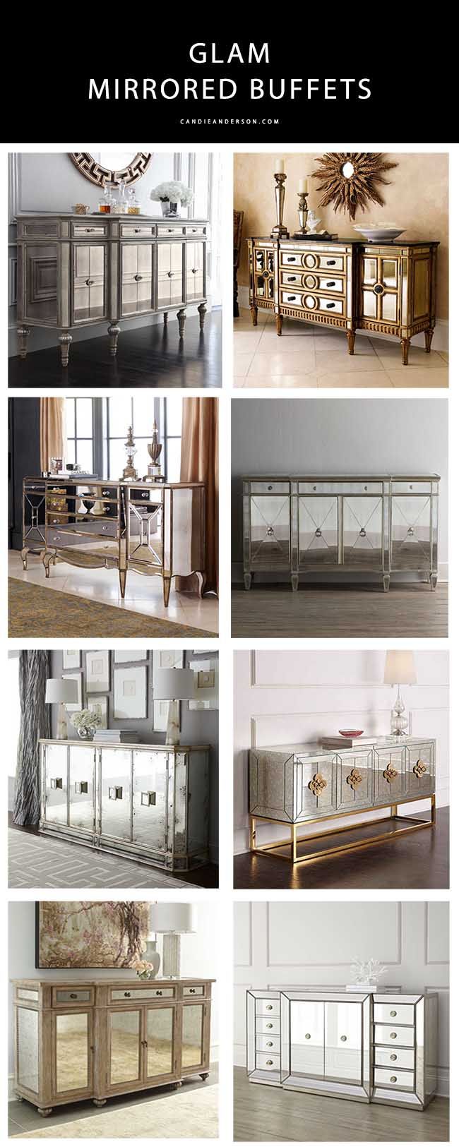 30 Glam Mirrored Buffets You'll Adore For Years To Come With Mirrored Buffets (View 24 of 30)
