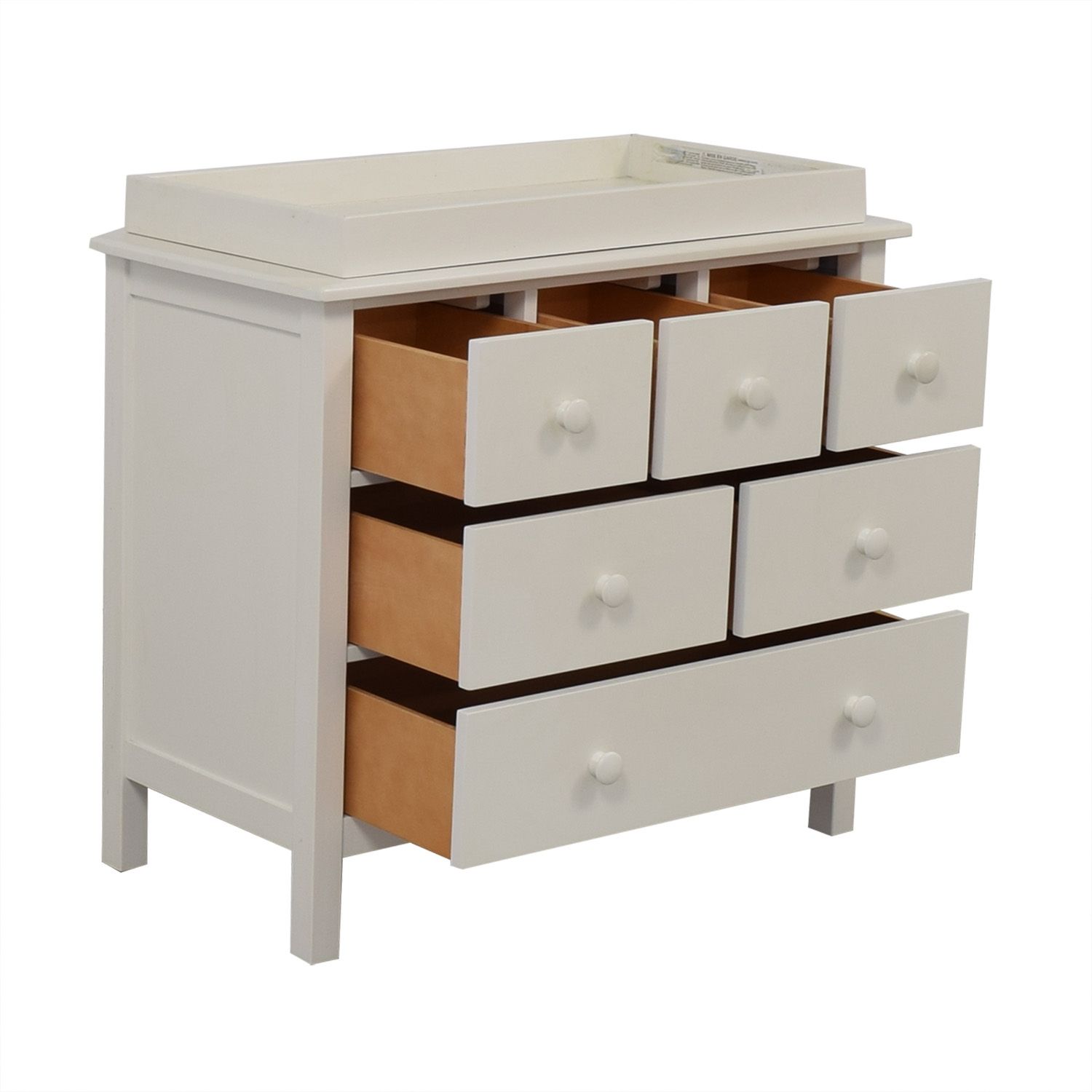 72% Off – Pottery Barn Kids Pottery Barn Kids Kendall Dresser And Changing  Table / Storage Inside Kendall Sideboards (Photo 28 of 30)